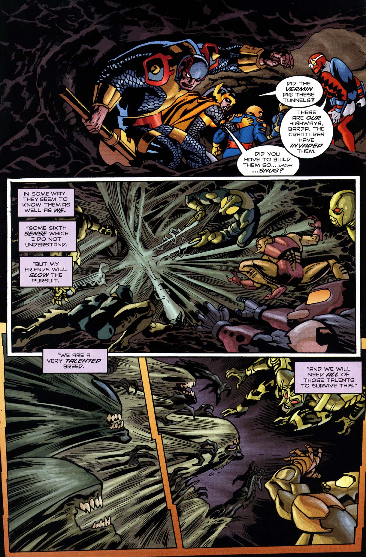Read online Superman/Aliens 2: God War comic -  Issue #3 - 18