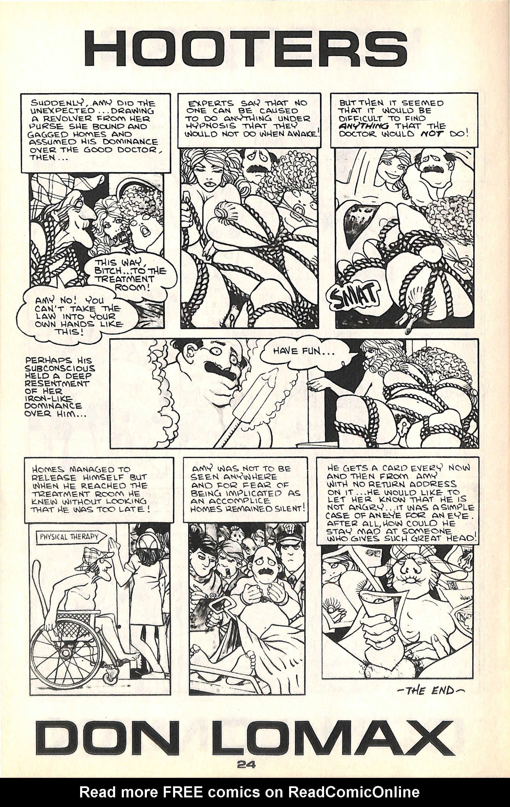 Read online Hooters comic -  Issue #3 - 28