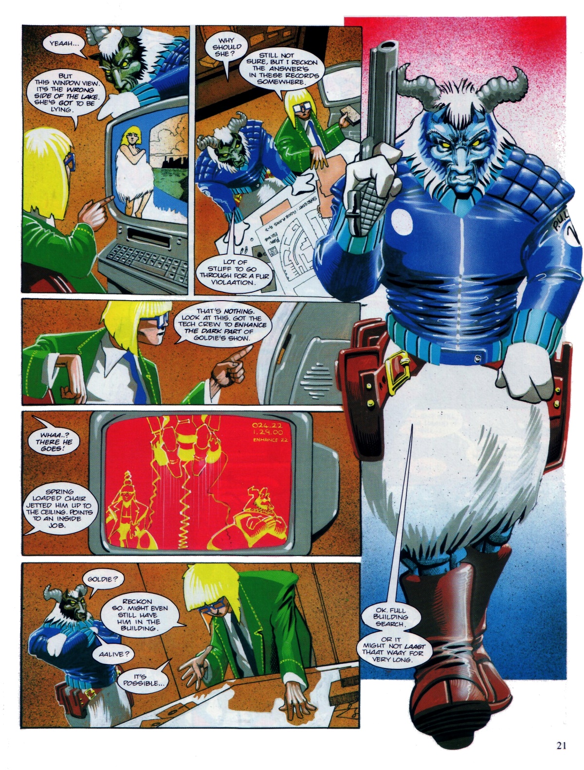 Read online Dead Meat comic -  Issue #3 - 23