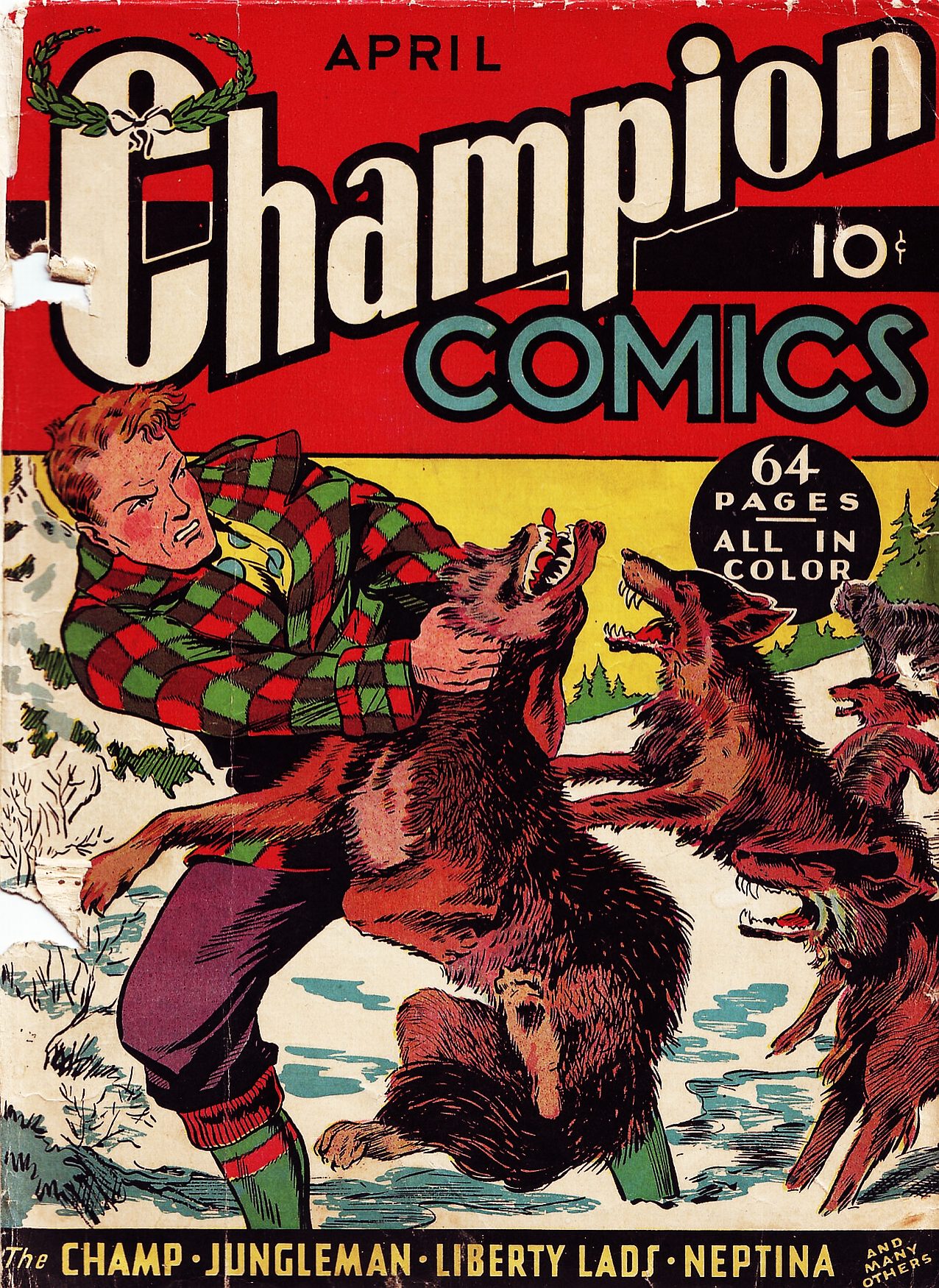 Read online Champion Comics comic -  Issue #6 - 1