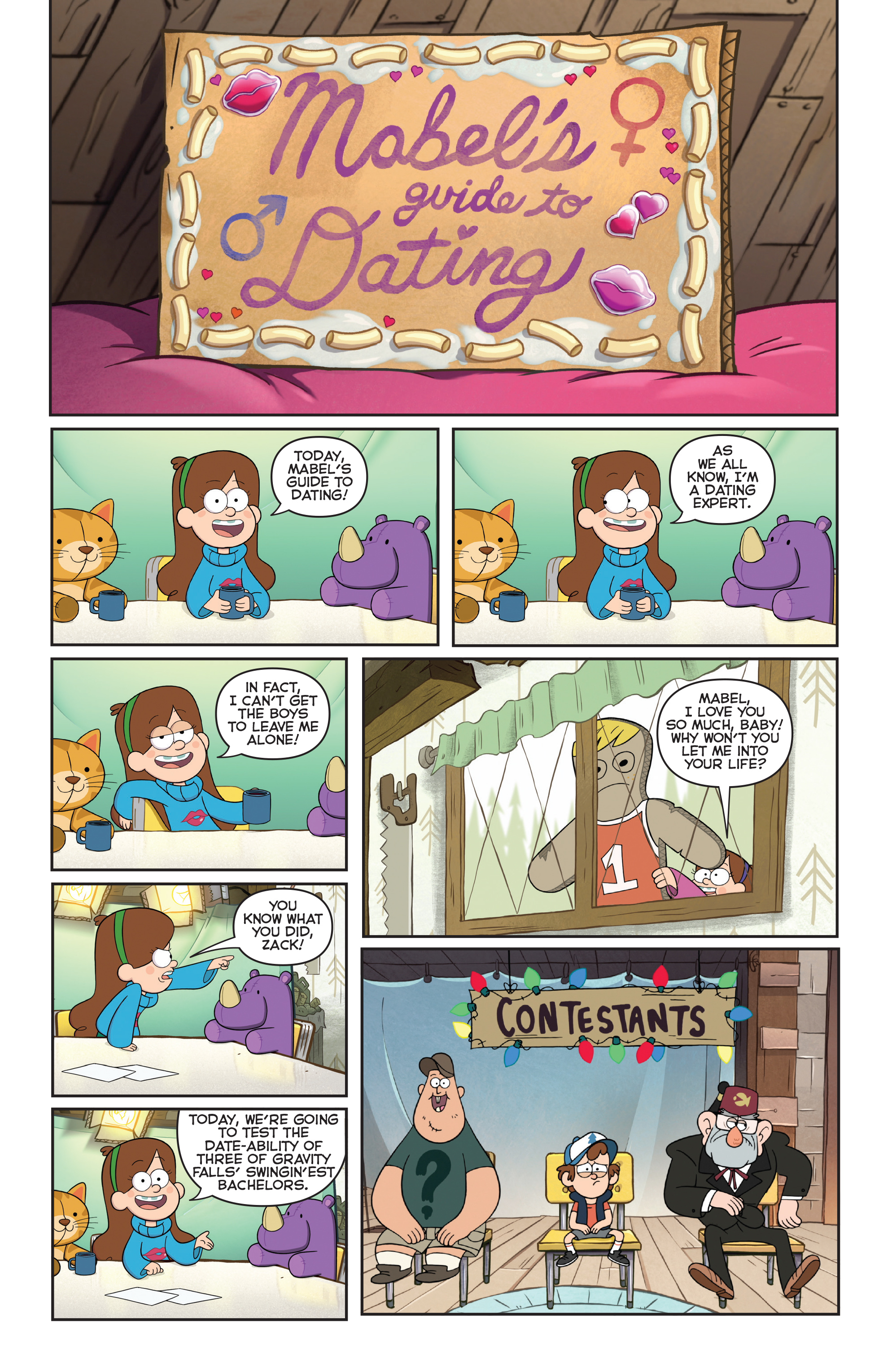 Read online Disney Gravity Falls Shorts Cinestory Comic comic -  Issue #1 - 14