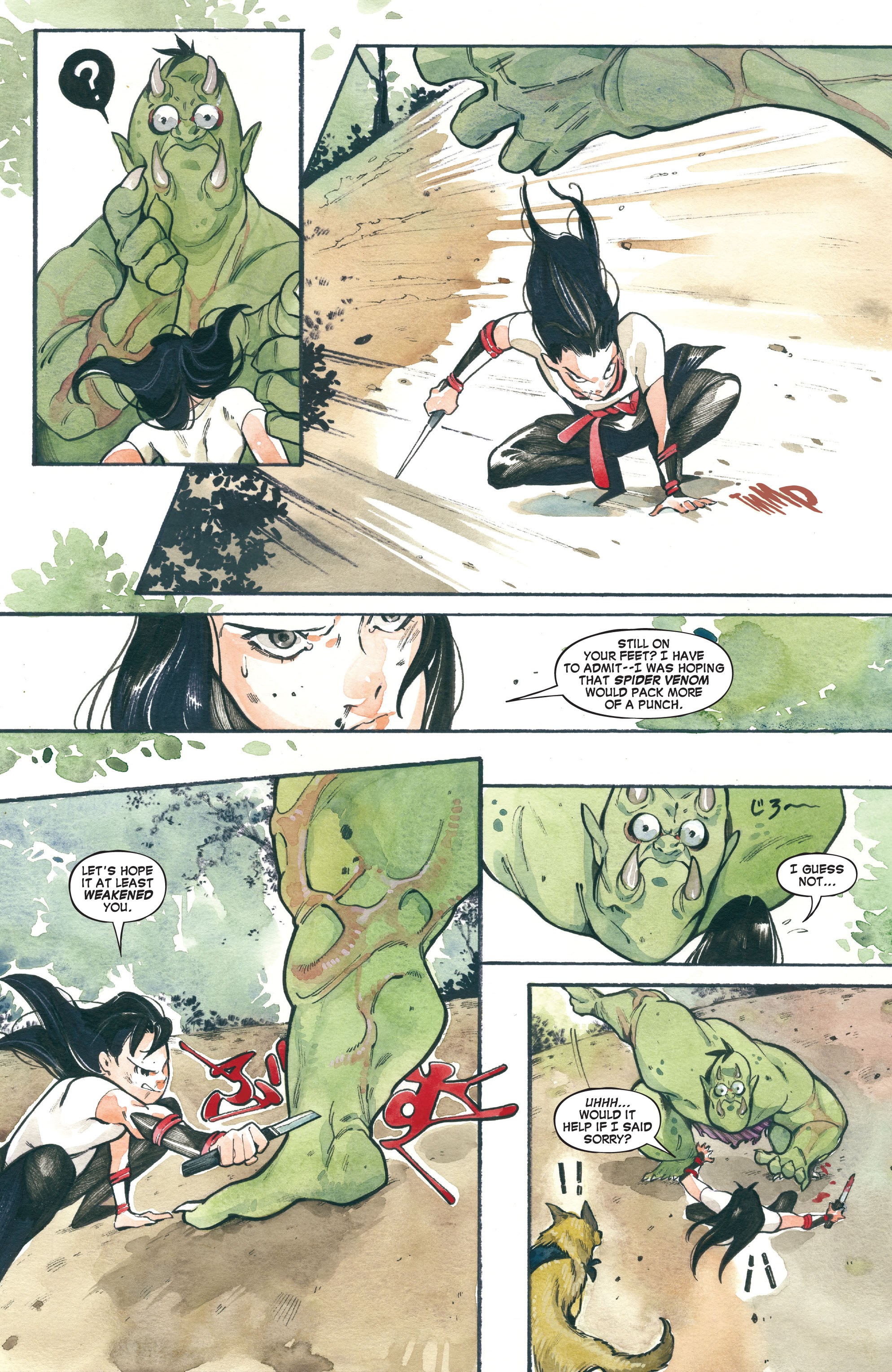 Read online Demon Days: Blood Feud comic -  Issue #1 - 10