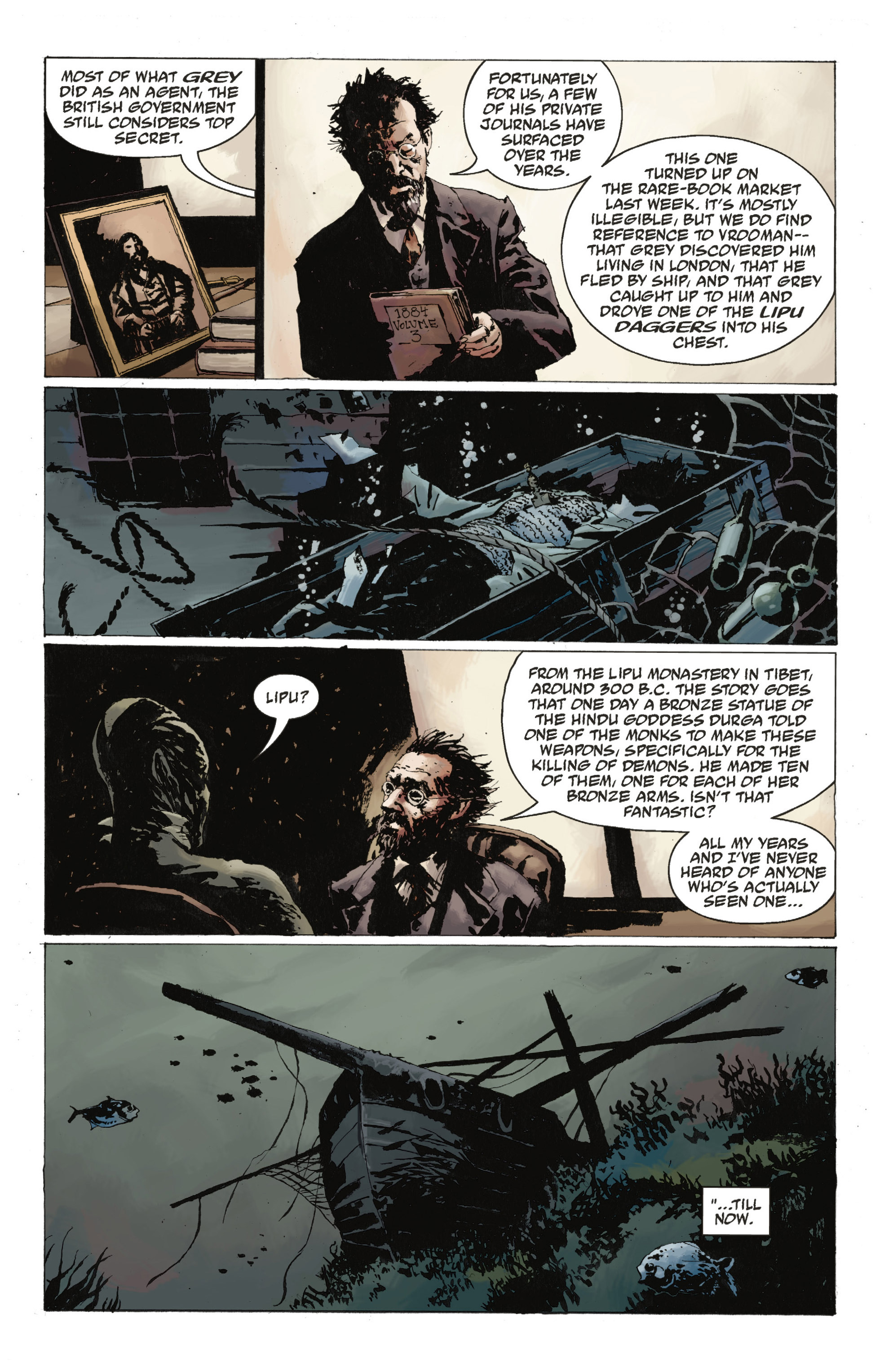 Read online Abe Sapien: The Drowning comic -  Issue #Abe Sapien: The Drowning _TPB - 24