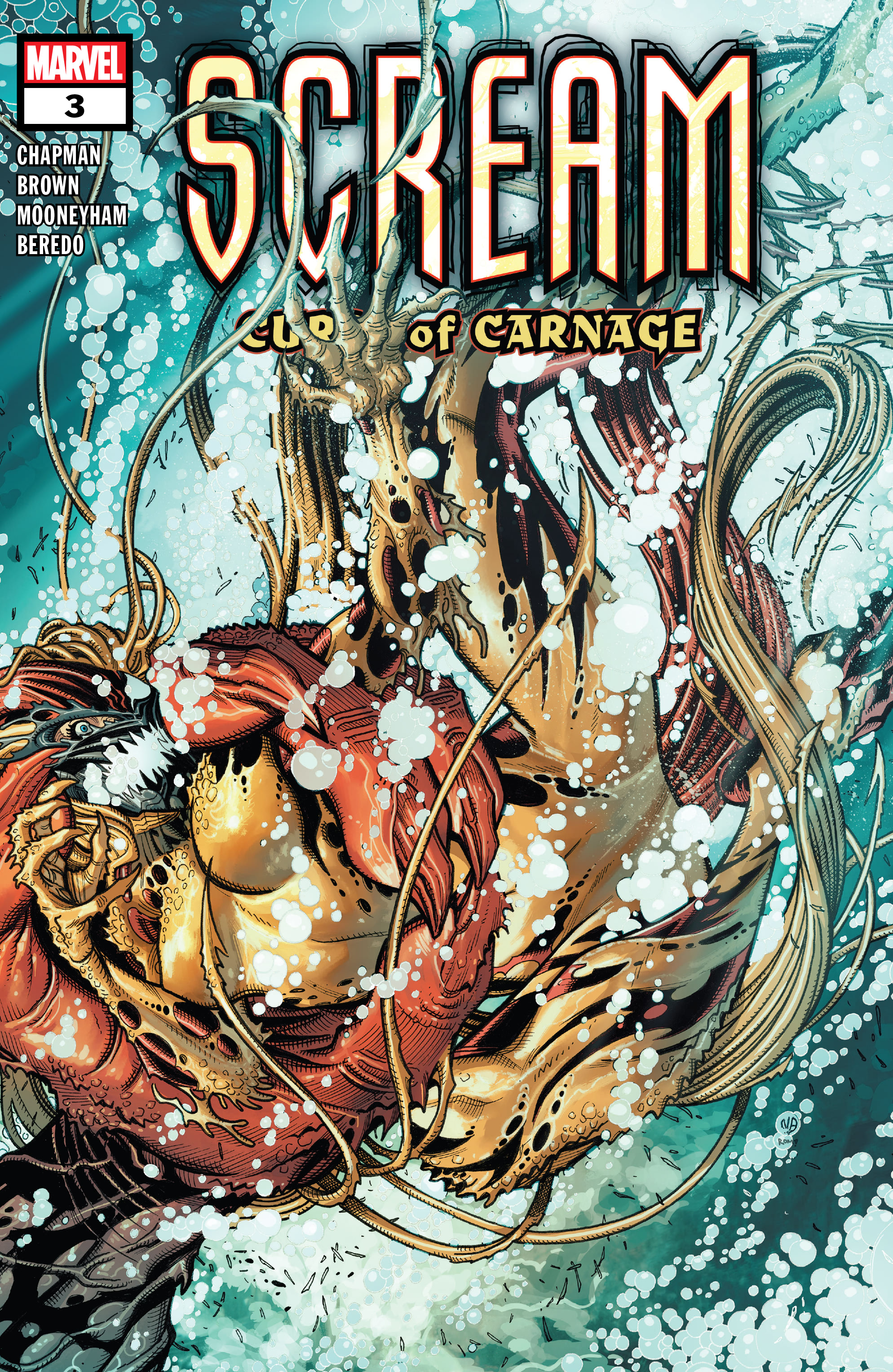 Read online Scream: Curse of Carnage comic -  Issue #3 - 1