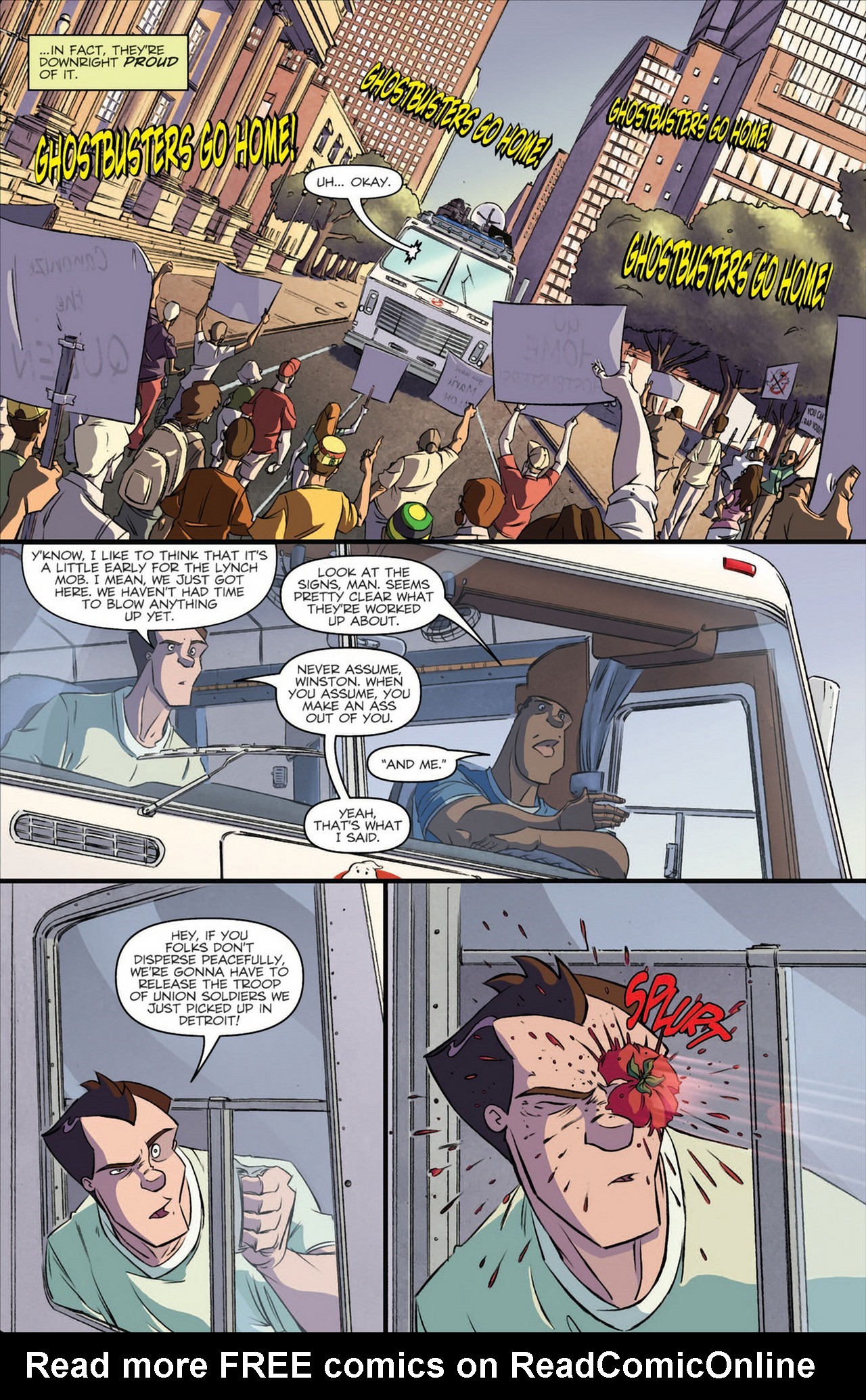 Read online Ghostbusters (2011) comic -  Issue #10 - 4