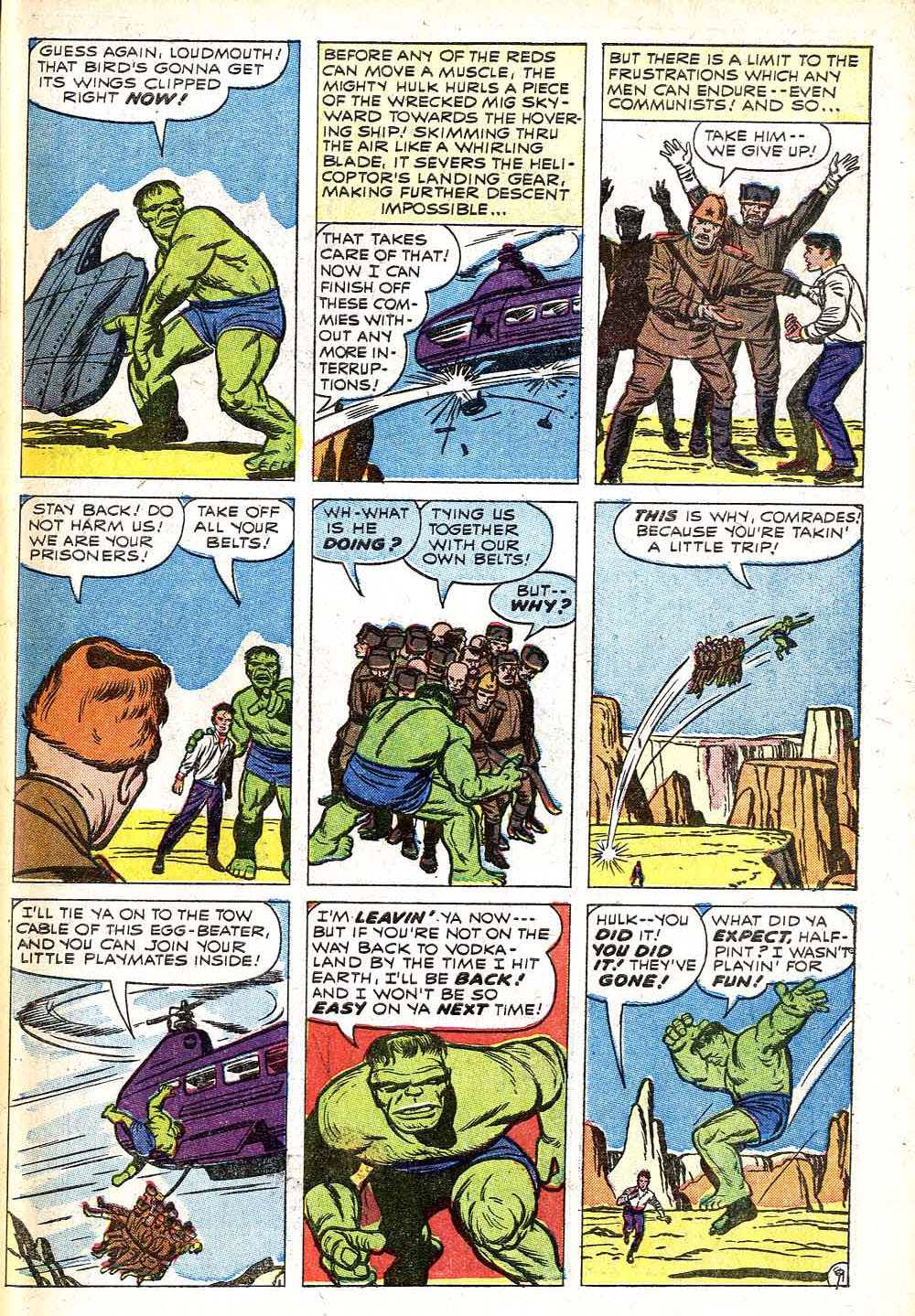 Read online The Incredible Hulk (1962) comic -  Issue #4 - 31
