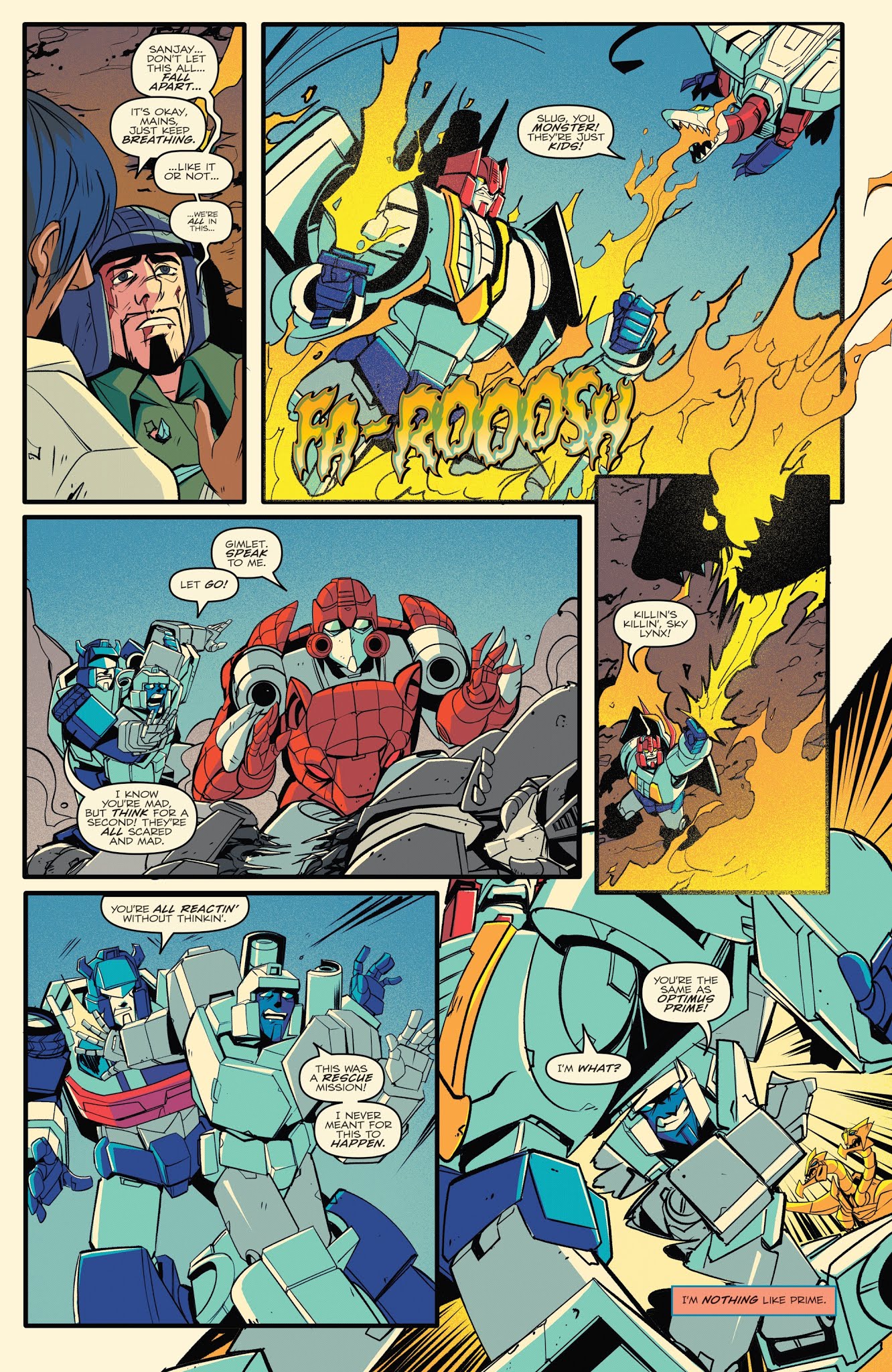 Read online Optimus Prime comic -  Issue #23 - 19
