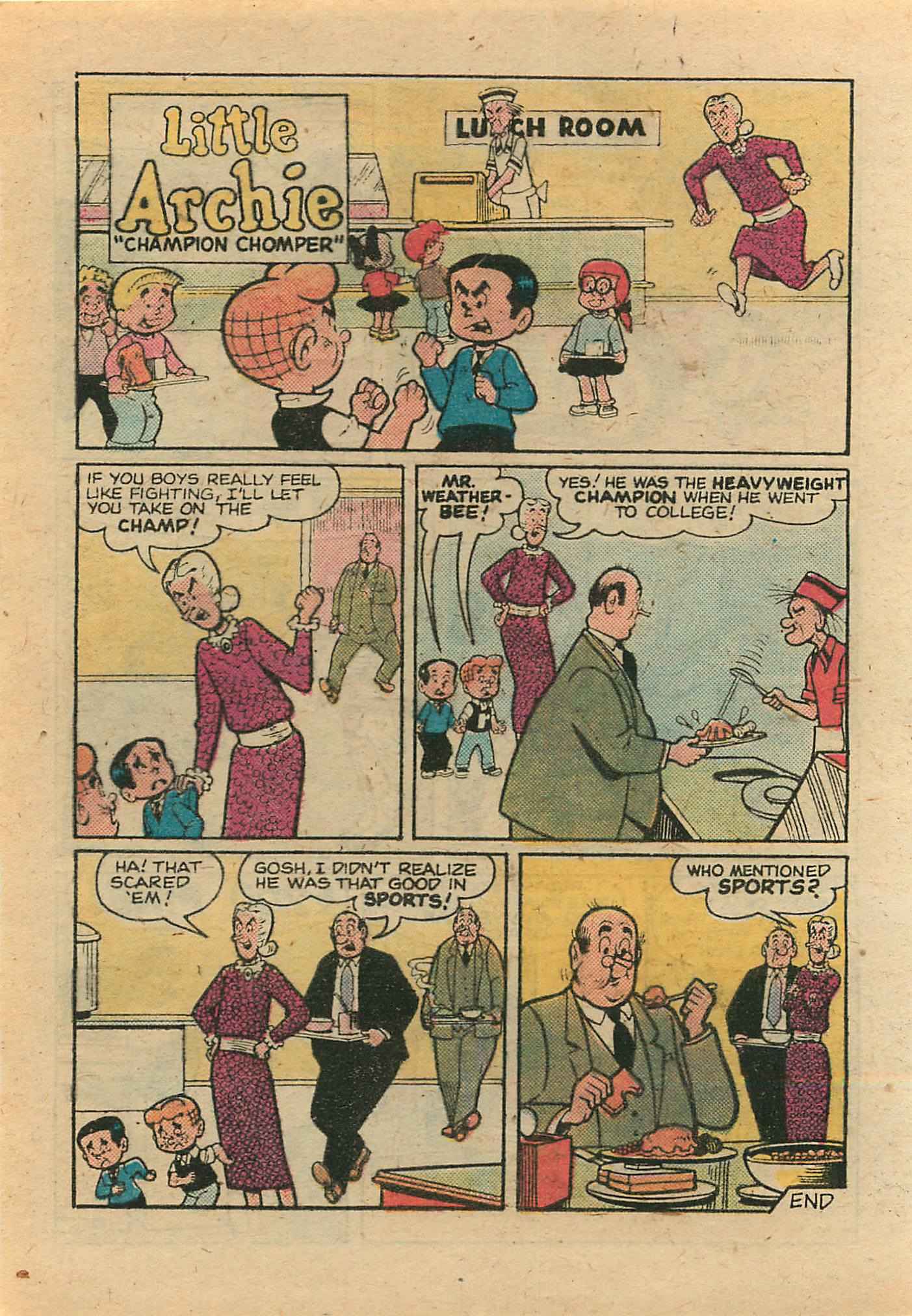 Read online Little Archie Comics Digest Magazine comic -  Issue #3 - 132