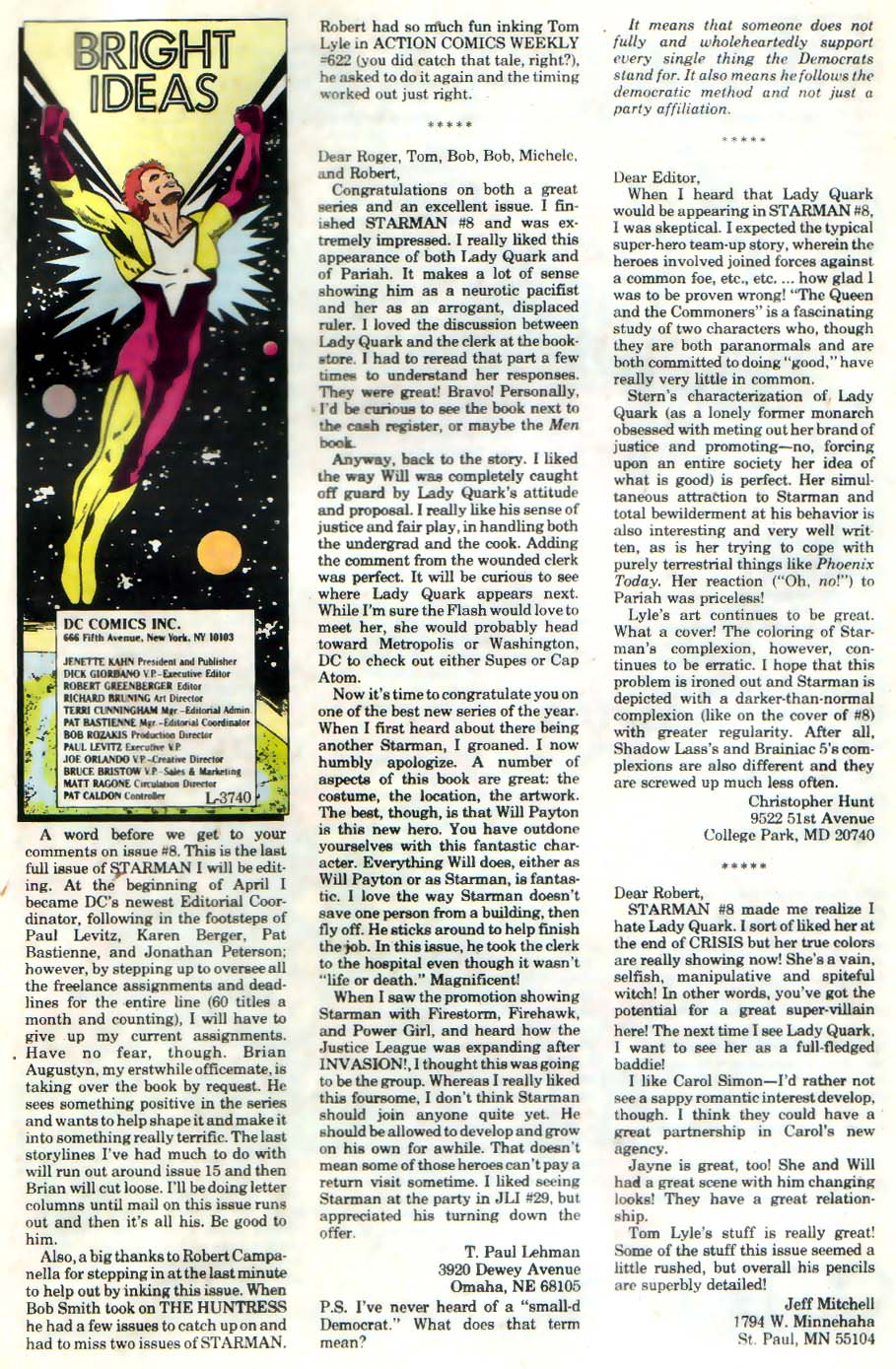 Starman (1988) Issue #12 #12 - English 24
