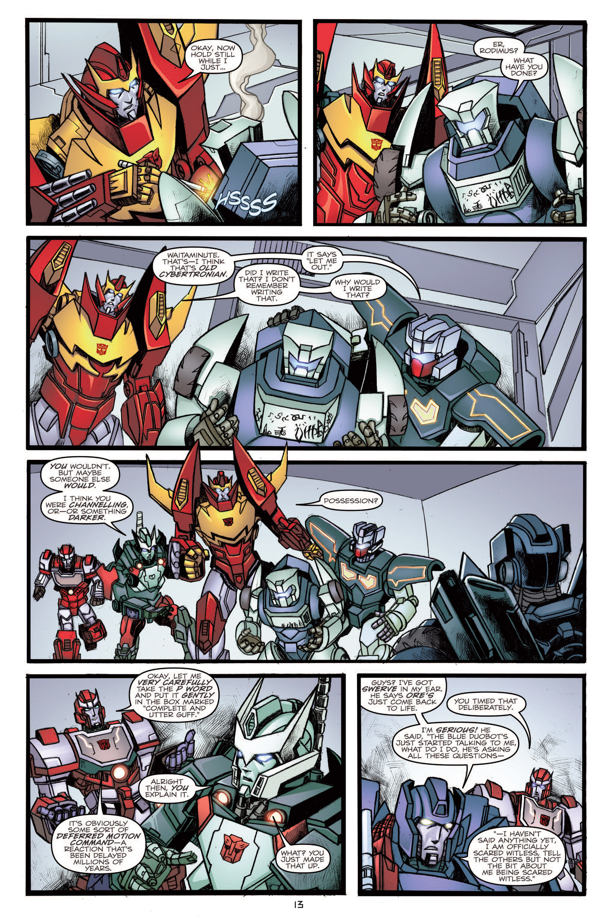 Read online The Transformers: More Than Meets The Eye comic -  Issue # Annual 2012 - 15
