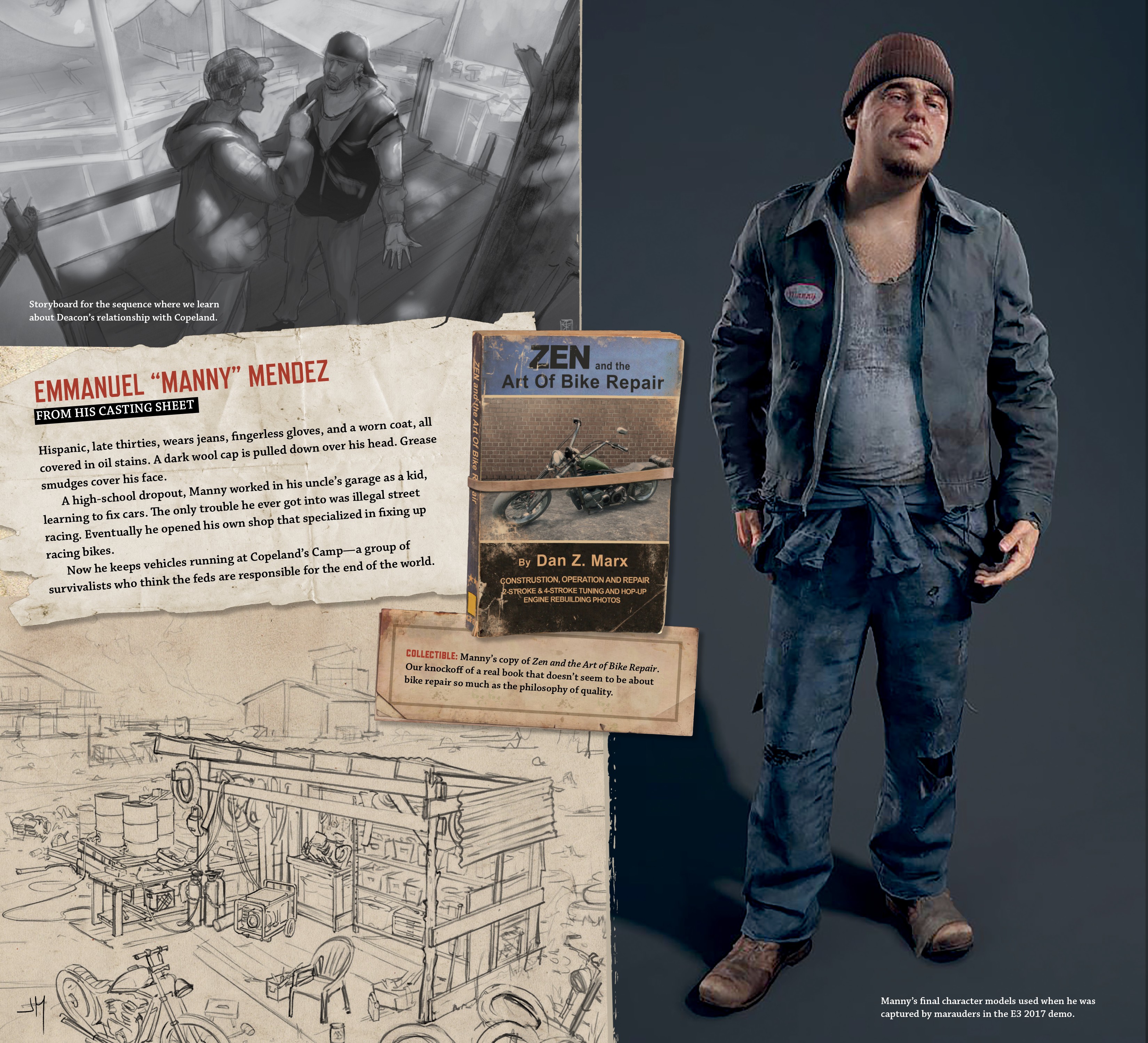 Read online The Art of Days Gone comic -  Issue # TPB (Part 1) - 50