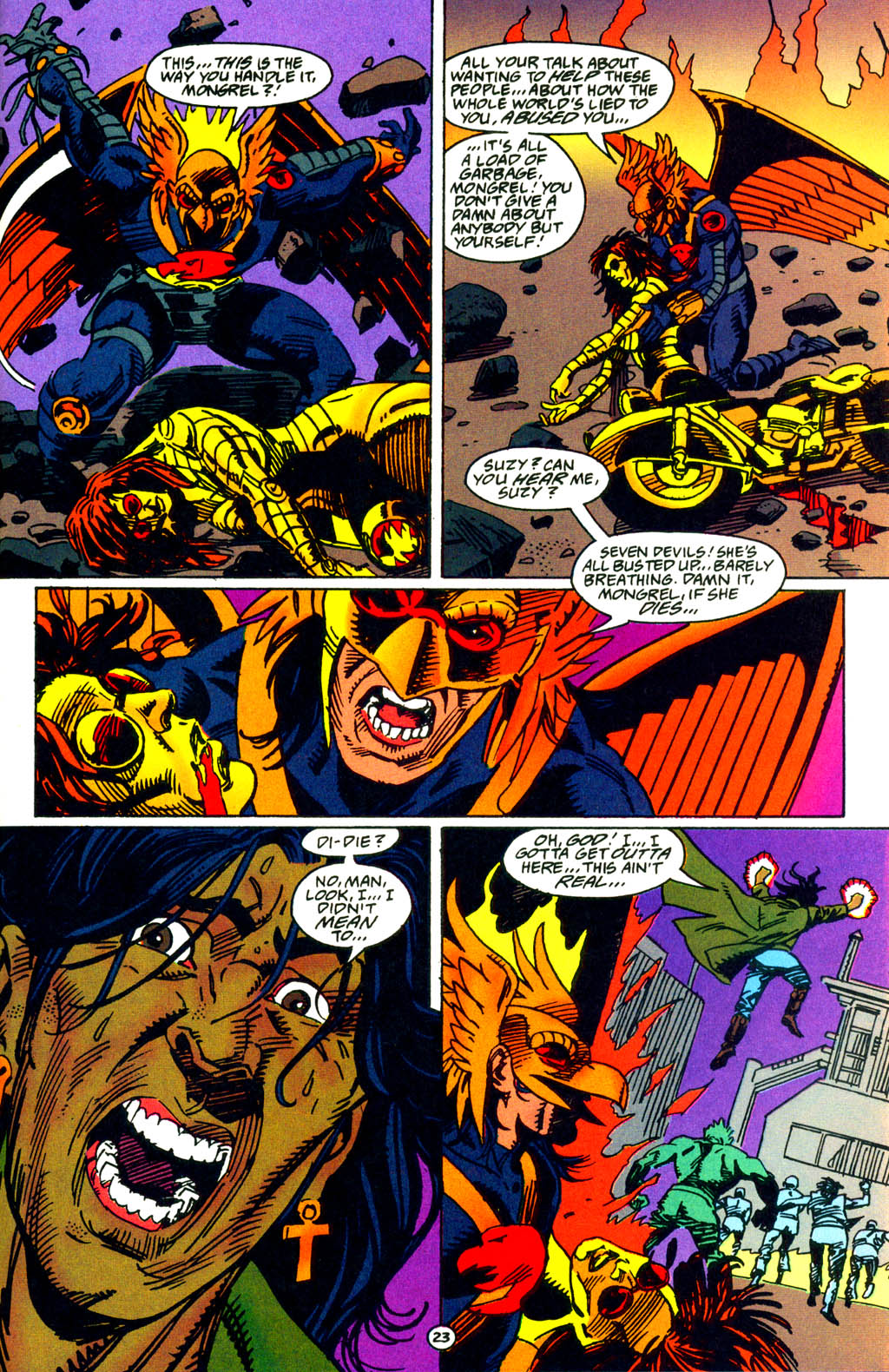 Read online Hawkman (1993) comic -  Issue #7 - 22