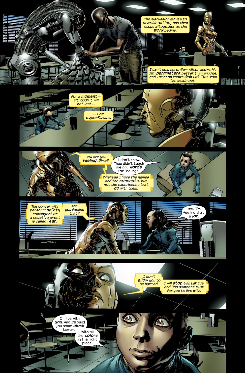 Read online Ultimate Vision comic -  Issue #5 - 10