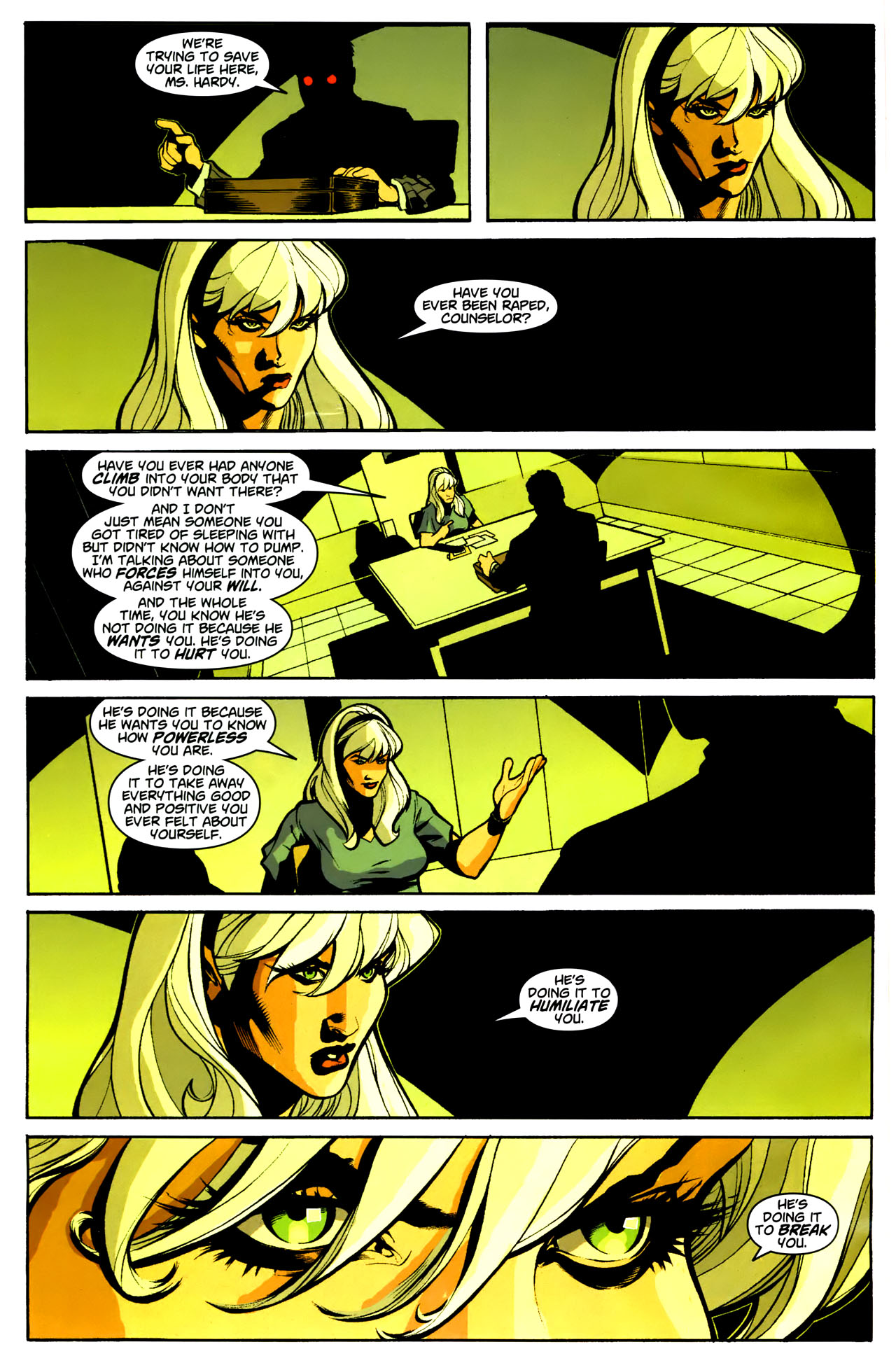 Read online Spider-Man/Black Cat: The Evil That Men Do comic -  Issue #4 - 6