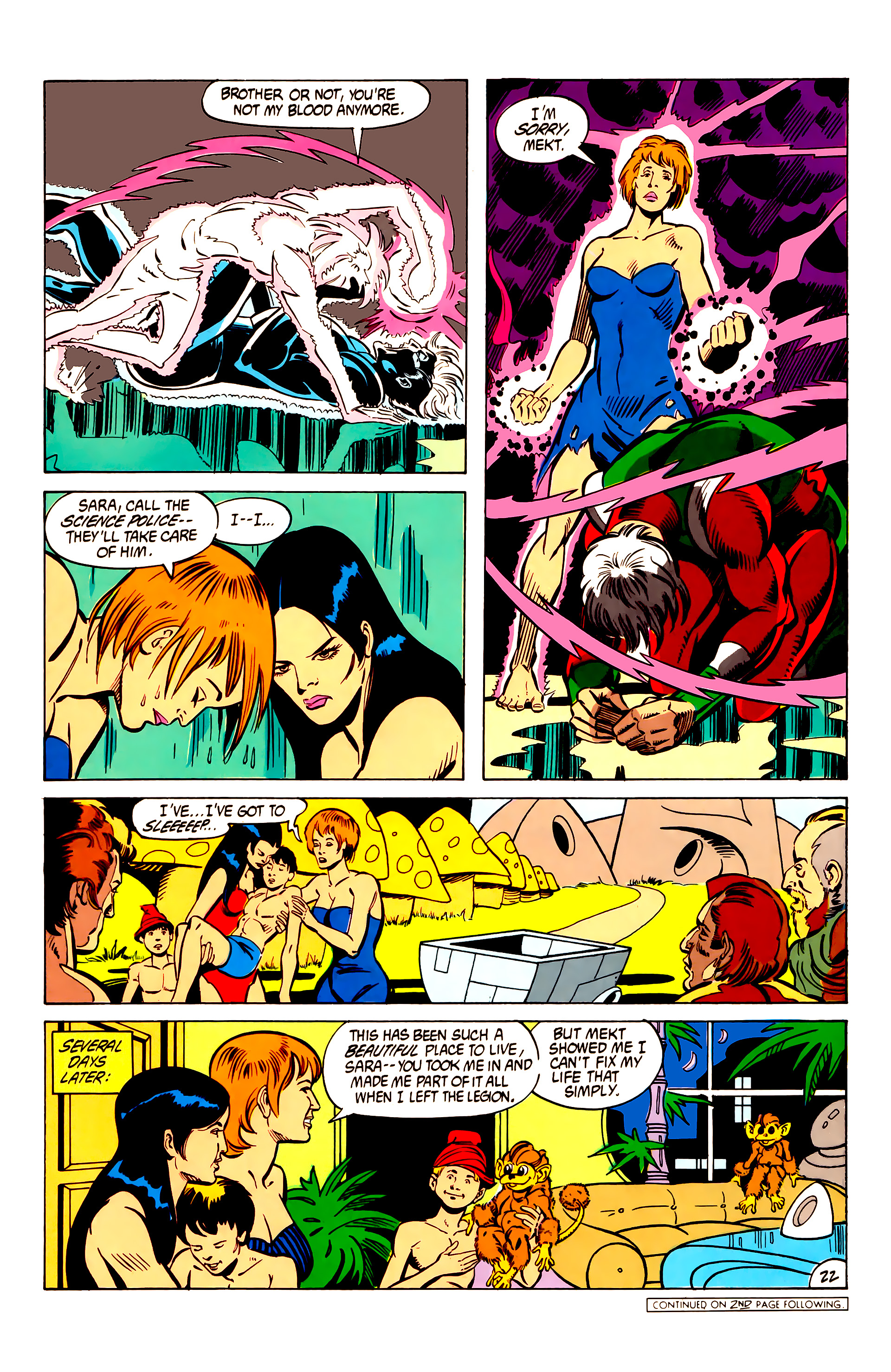 Legion of Super-Heroes (1984) 6 Page 22