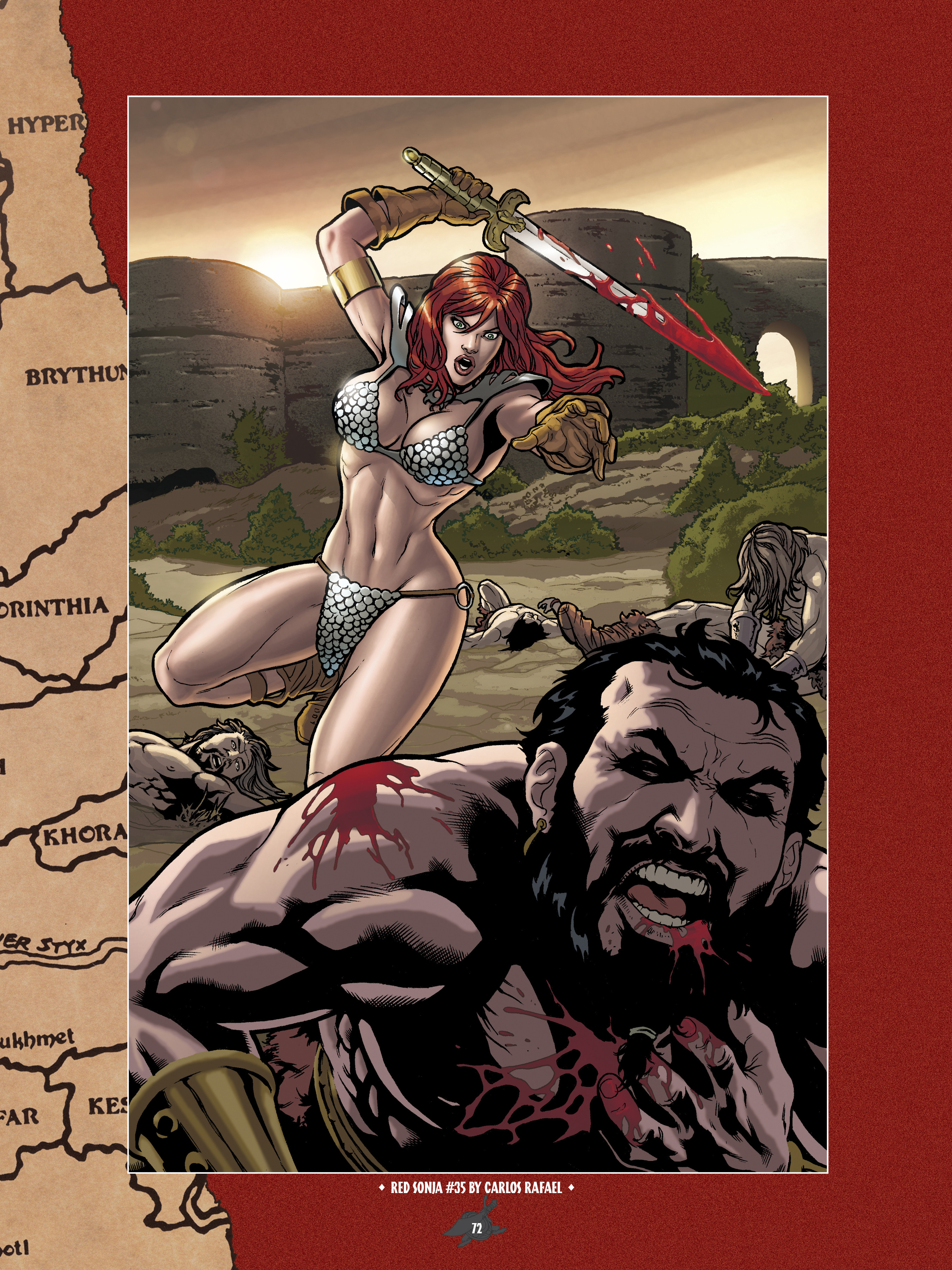 Read online The Art of Red Sonja comic -  Issue # TPB 1 (Part 1) - 71