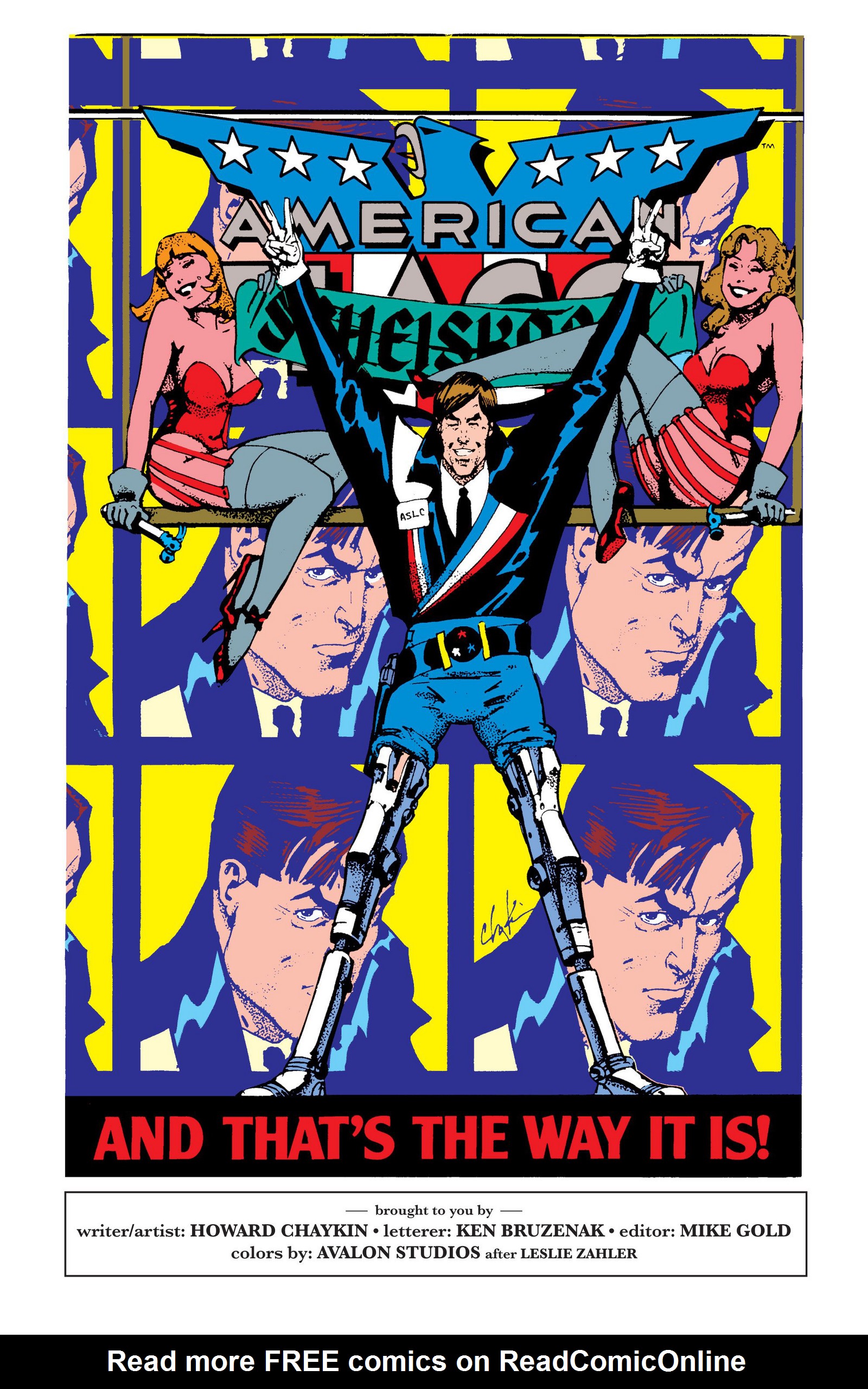 Read online American Flagg! comic -  Issue # _Definitive Collection (Part 4) - 1