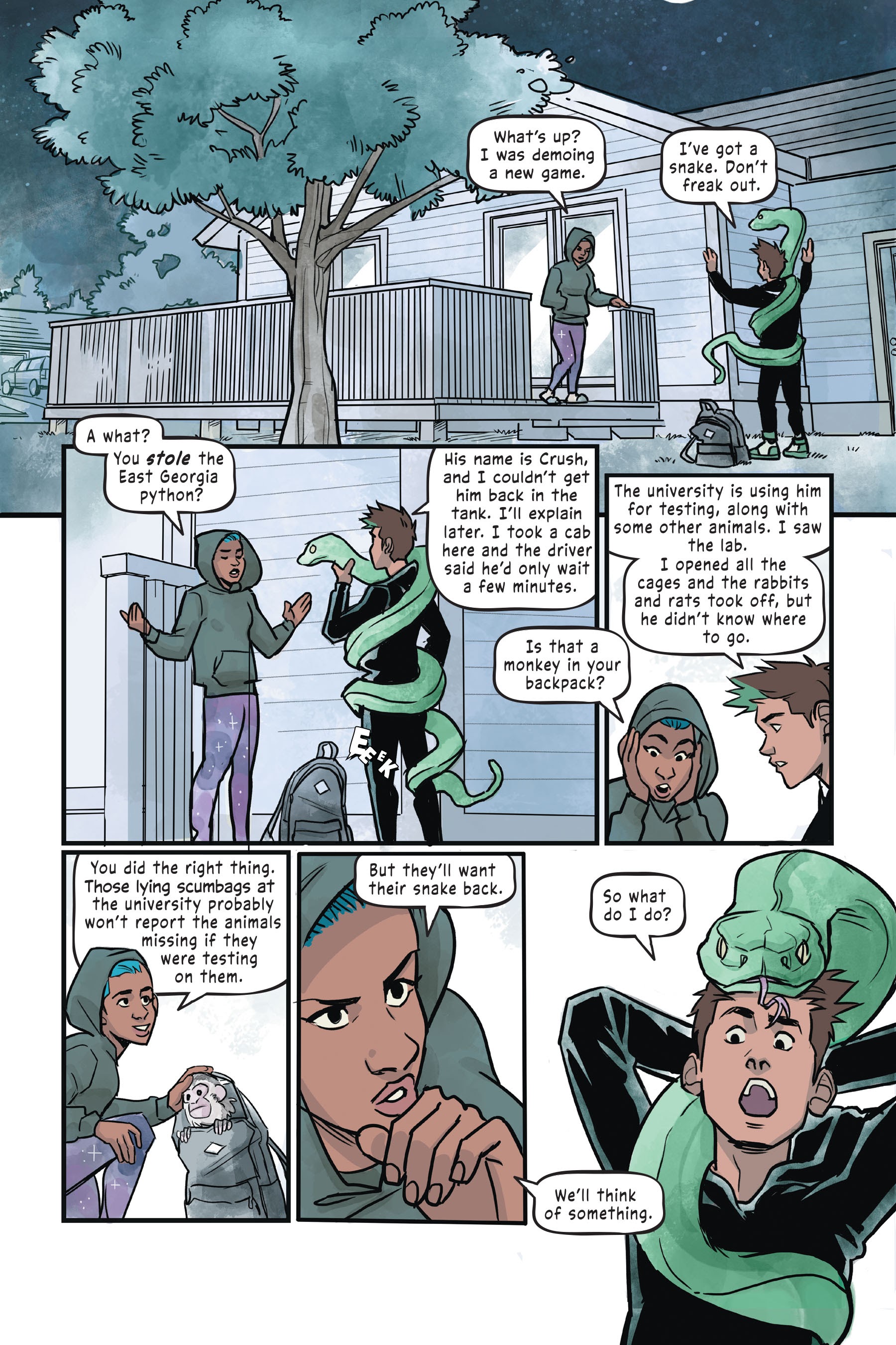 Read online Teen Titans: Beast Boy comic -  Issue # TPB (Part 2) - 11
