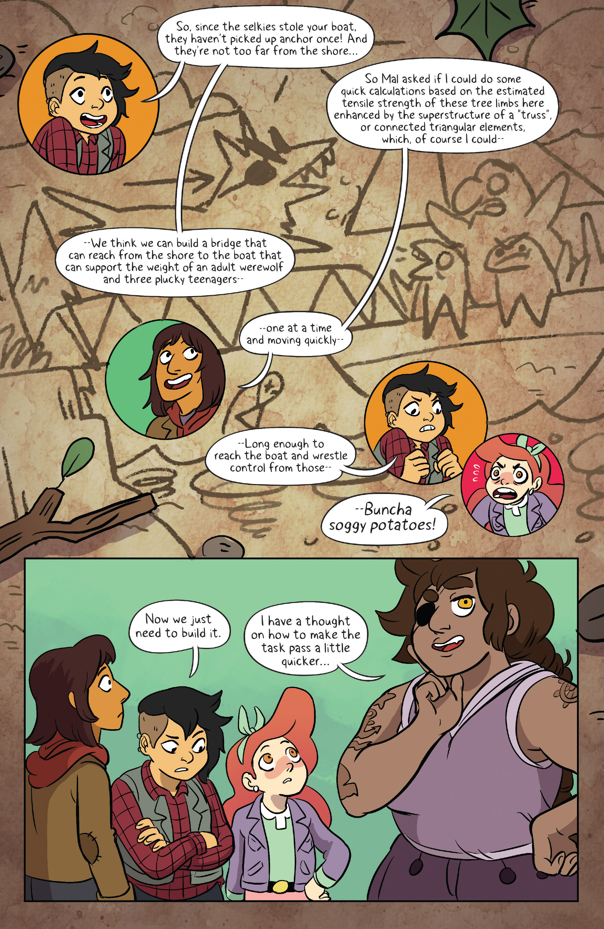 Read online Lumberjanes Vol. 6 comic -  Issue # TPB - 38