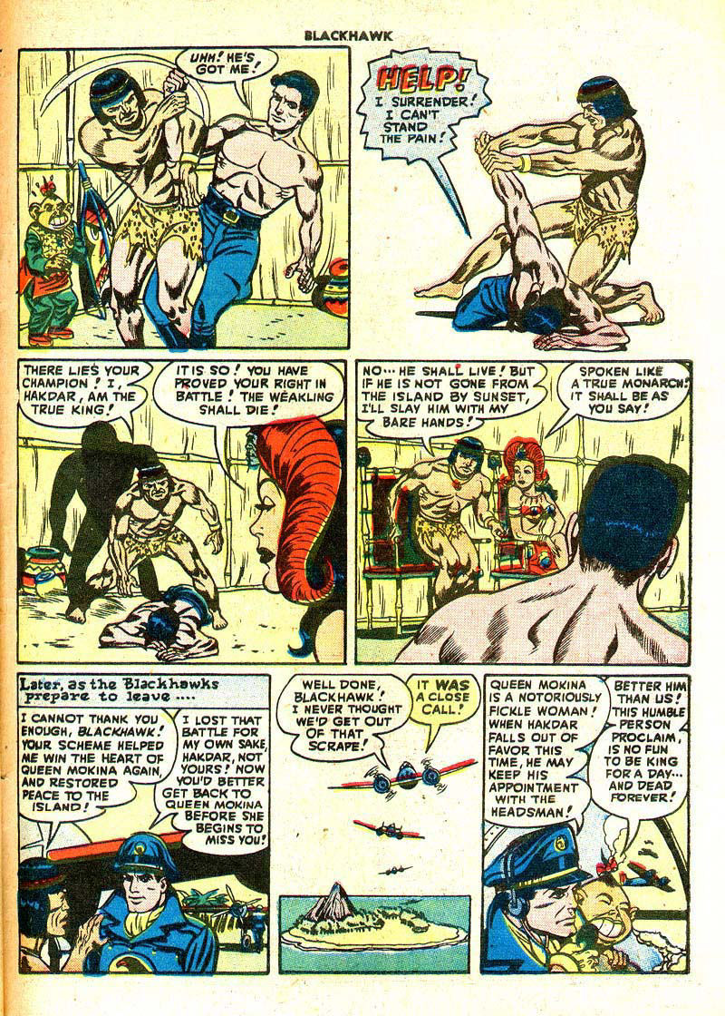 Read online Blackhawk (1957) comic -  Issue #17 - 49