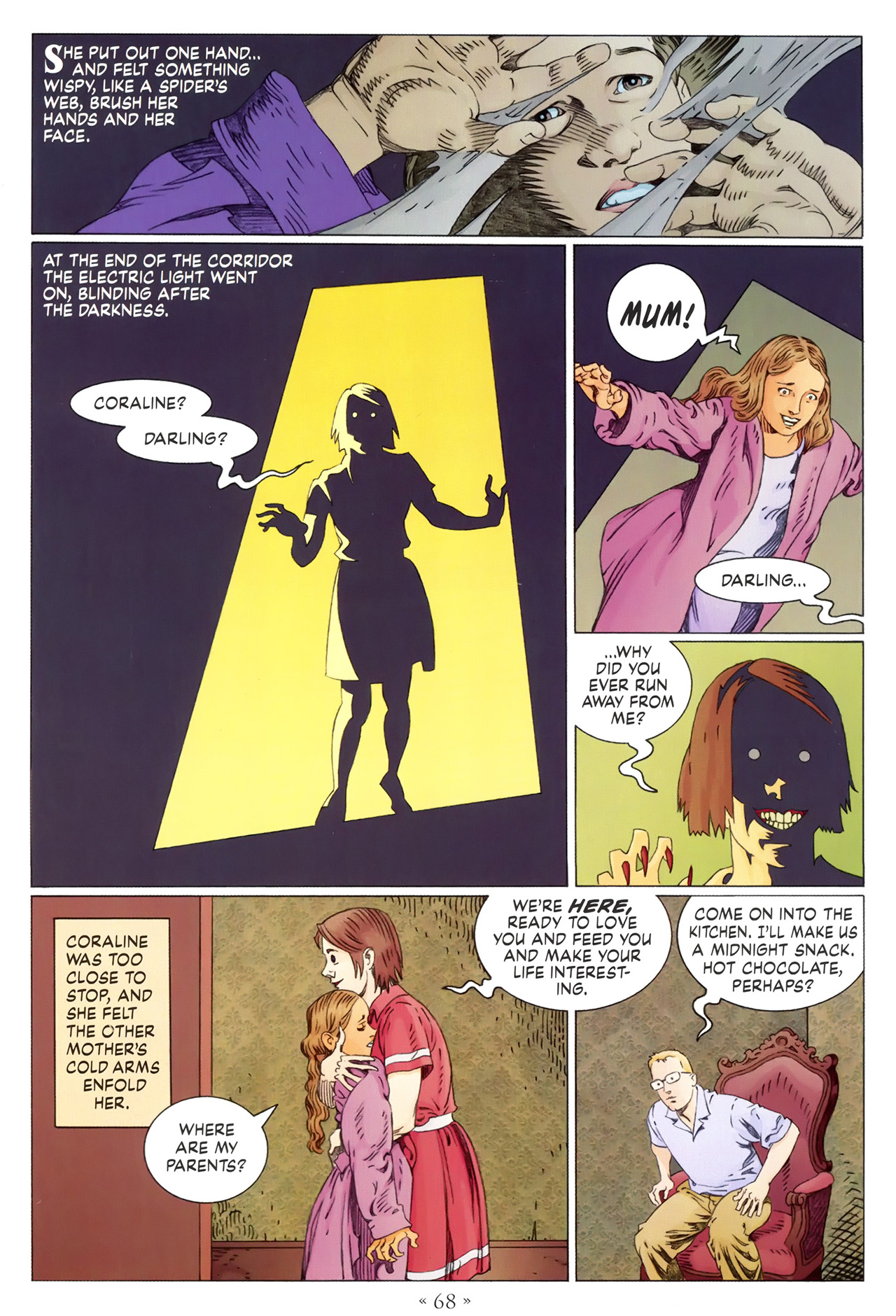 Read online Coraline comic -  Issue #1 - 74