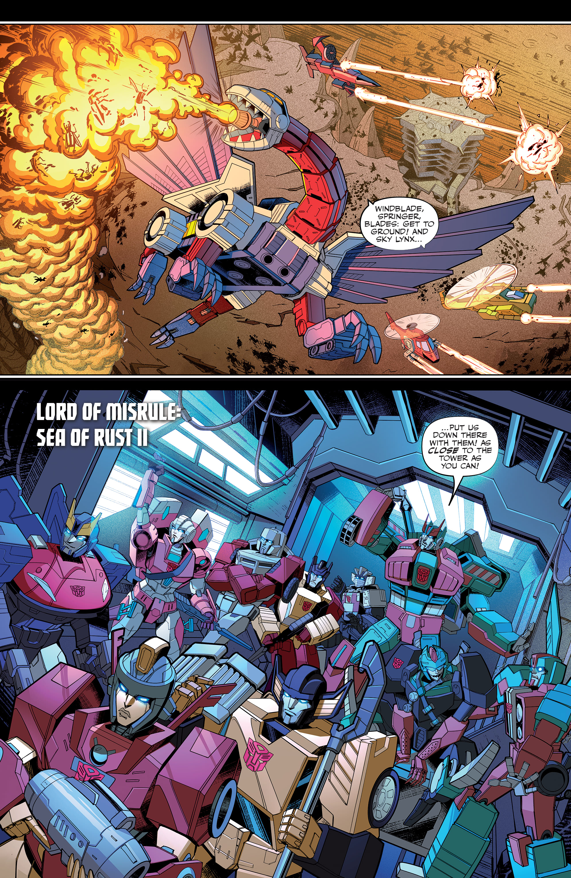 Read online Transformers (2019) comic -  Issue #35 - 5