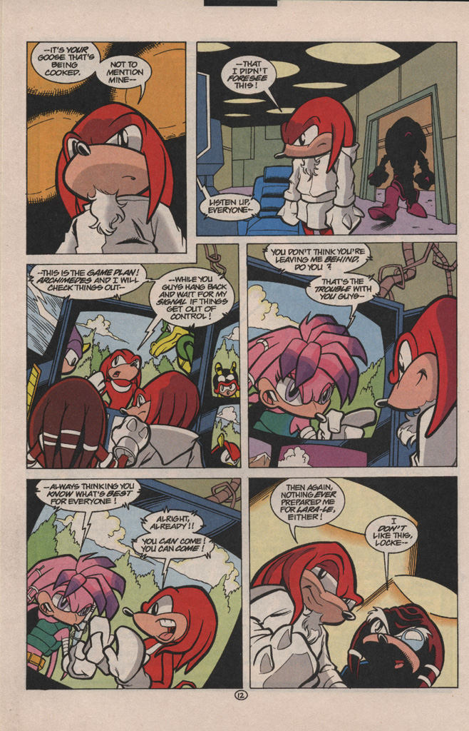Read online Knuckles the Echidna comic -  Issue #4 - 20