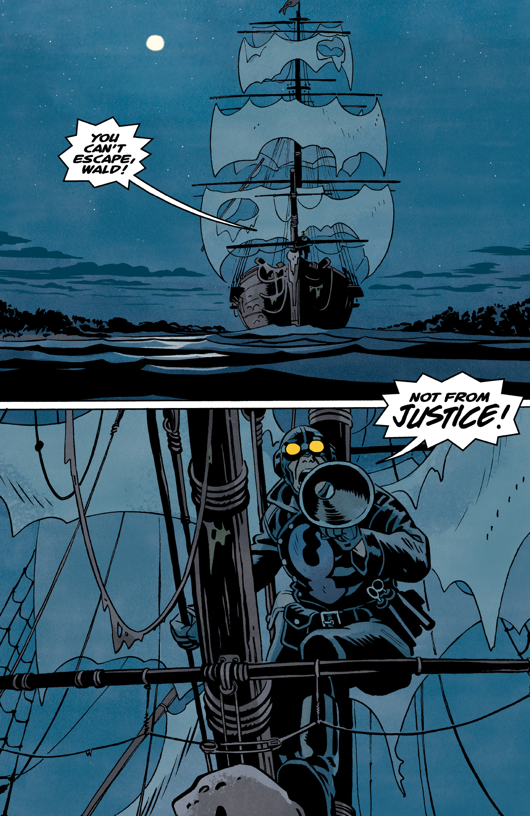 Read online Lobster Johnson: The Pirate's Ghost comic -  Issue #3 - 10