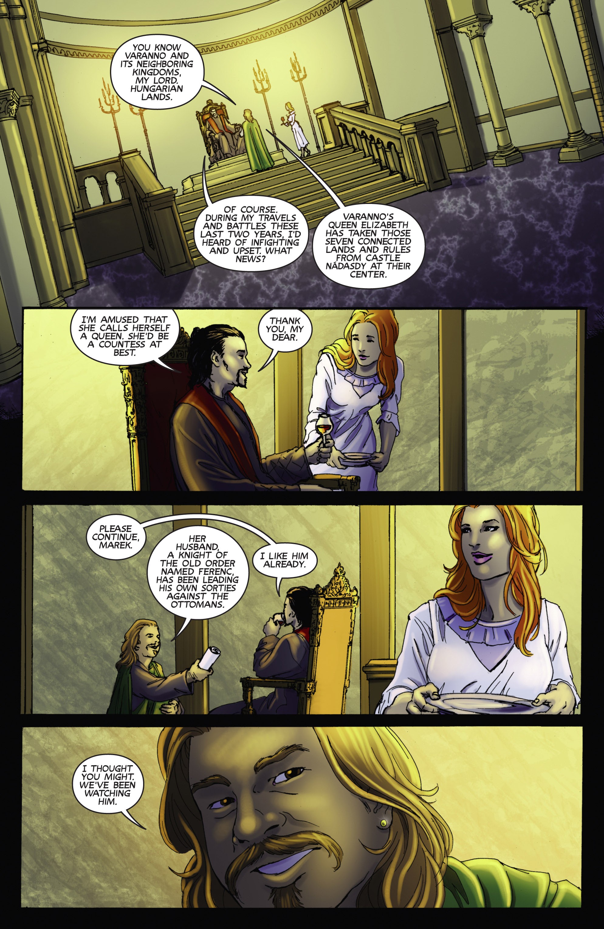 Read online Blood Queen Vs. Dracula comic -  Issue #1 - 12