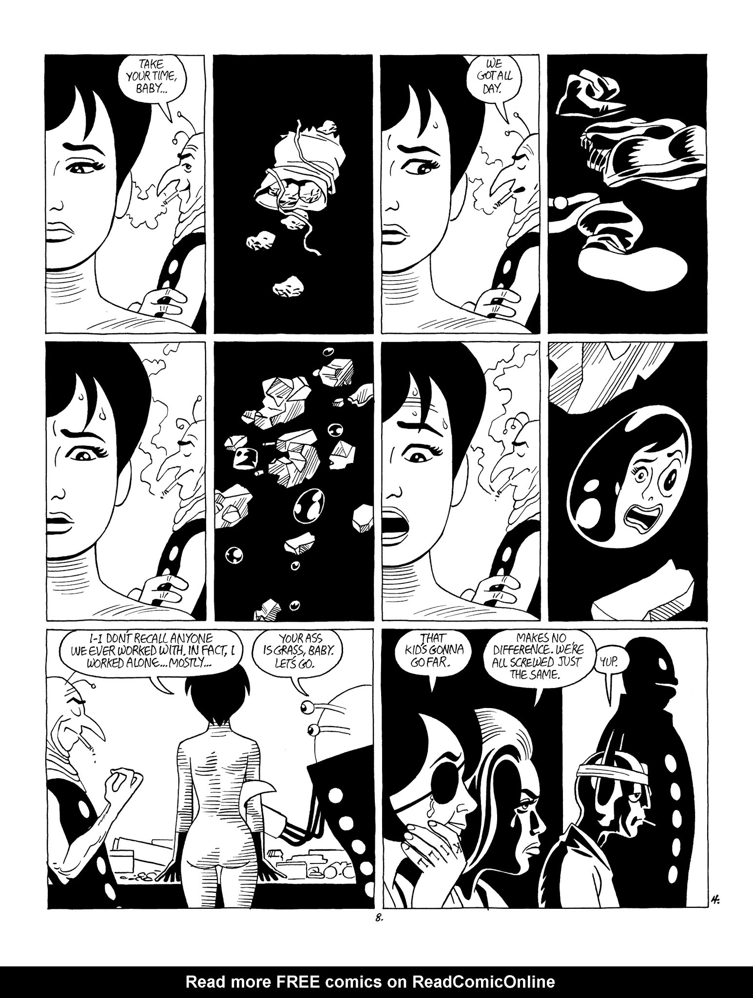 Read online Love and Rockets (2016) comic -  Issue #6 - 10