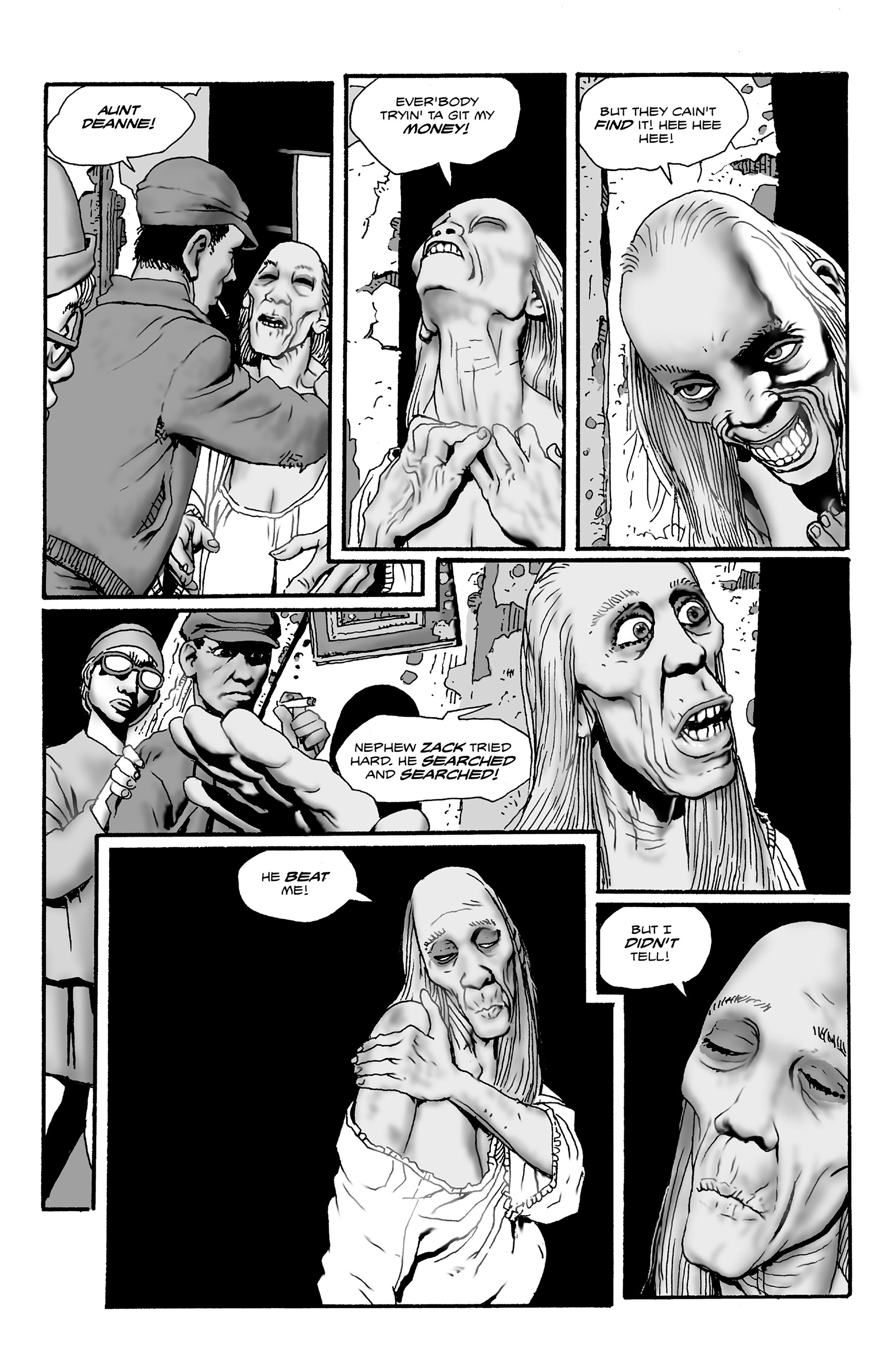 Read online Shadows on the Grave comic -  Issue #2 - 5