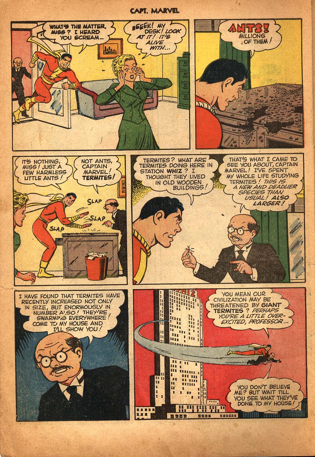 Read online Captain Marvel Adventures comic -  Issue #108 - 6