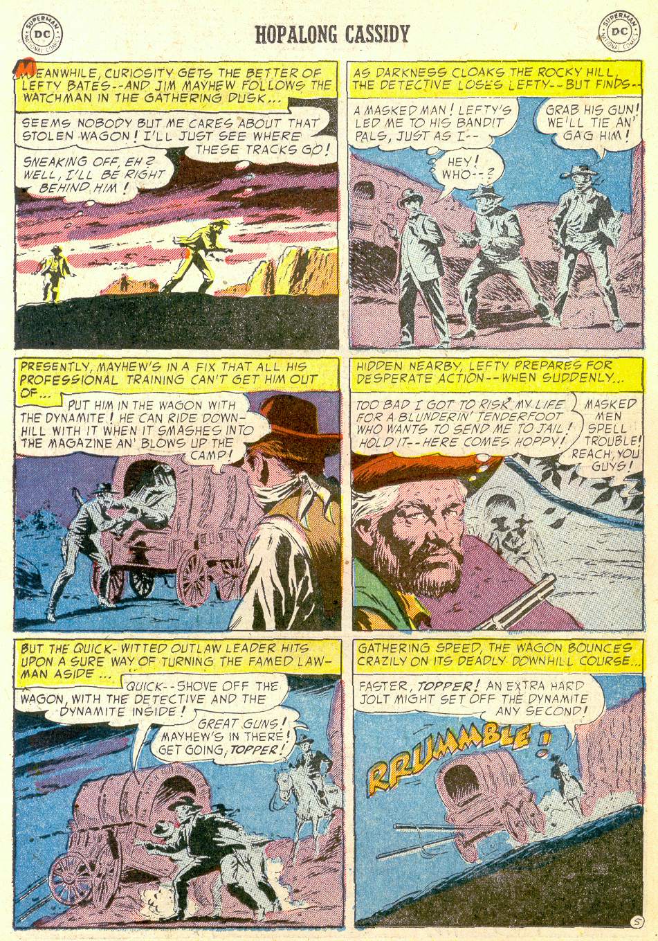 Read online Hopalong Cassidy comic -  Issue #90 - 19