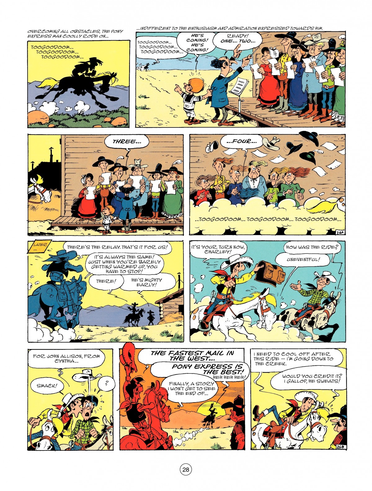 Read online A Lucky Luke Adventure comic -  Issue #46 - 28