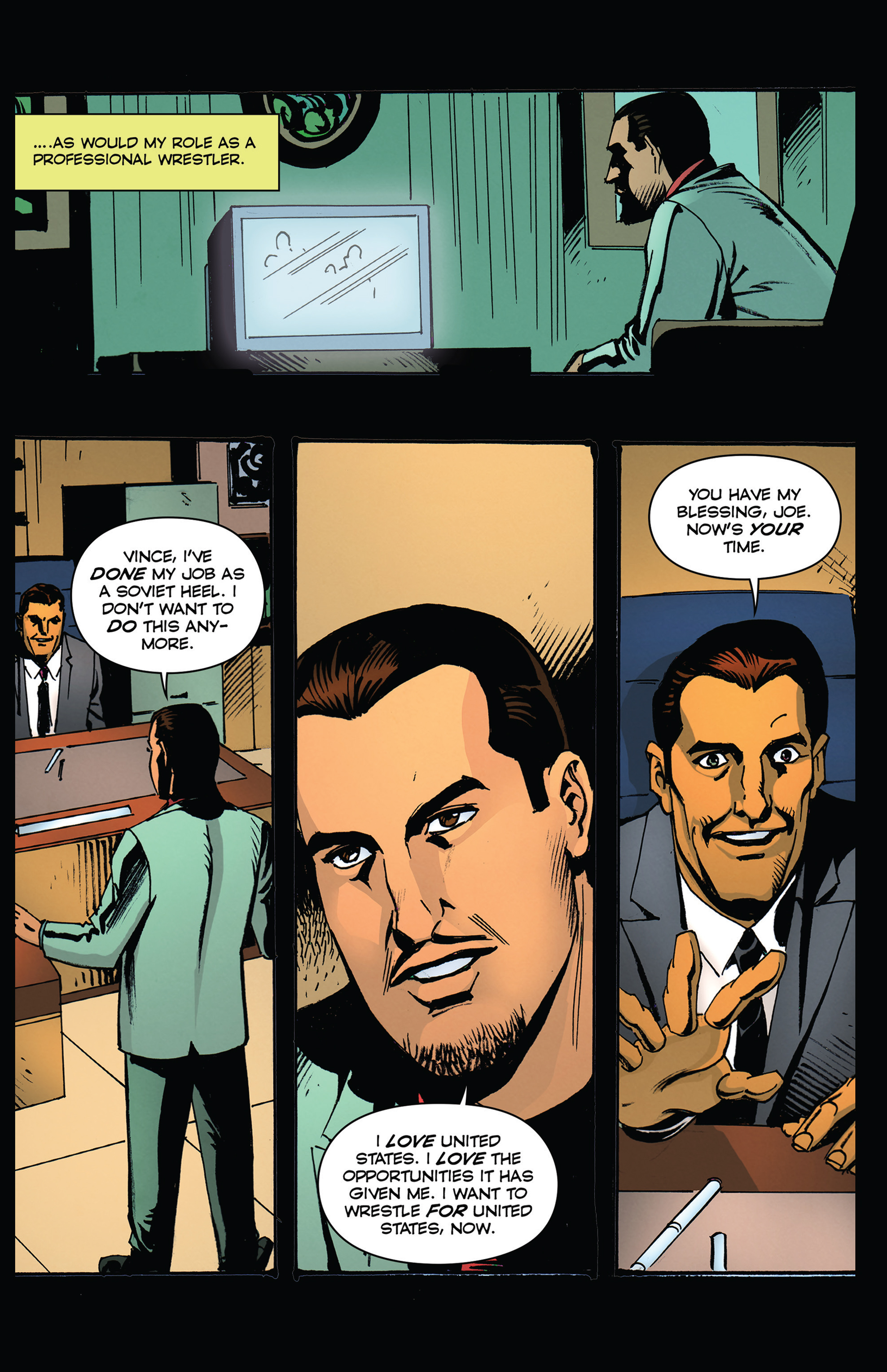 Read online Turnbuckle Titans: Nikolai Volkoff comic -  Issue #3 - 24