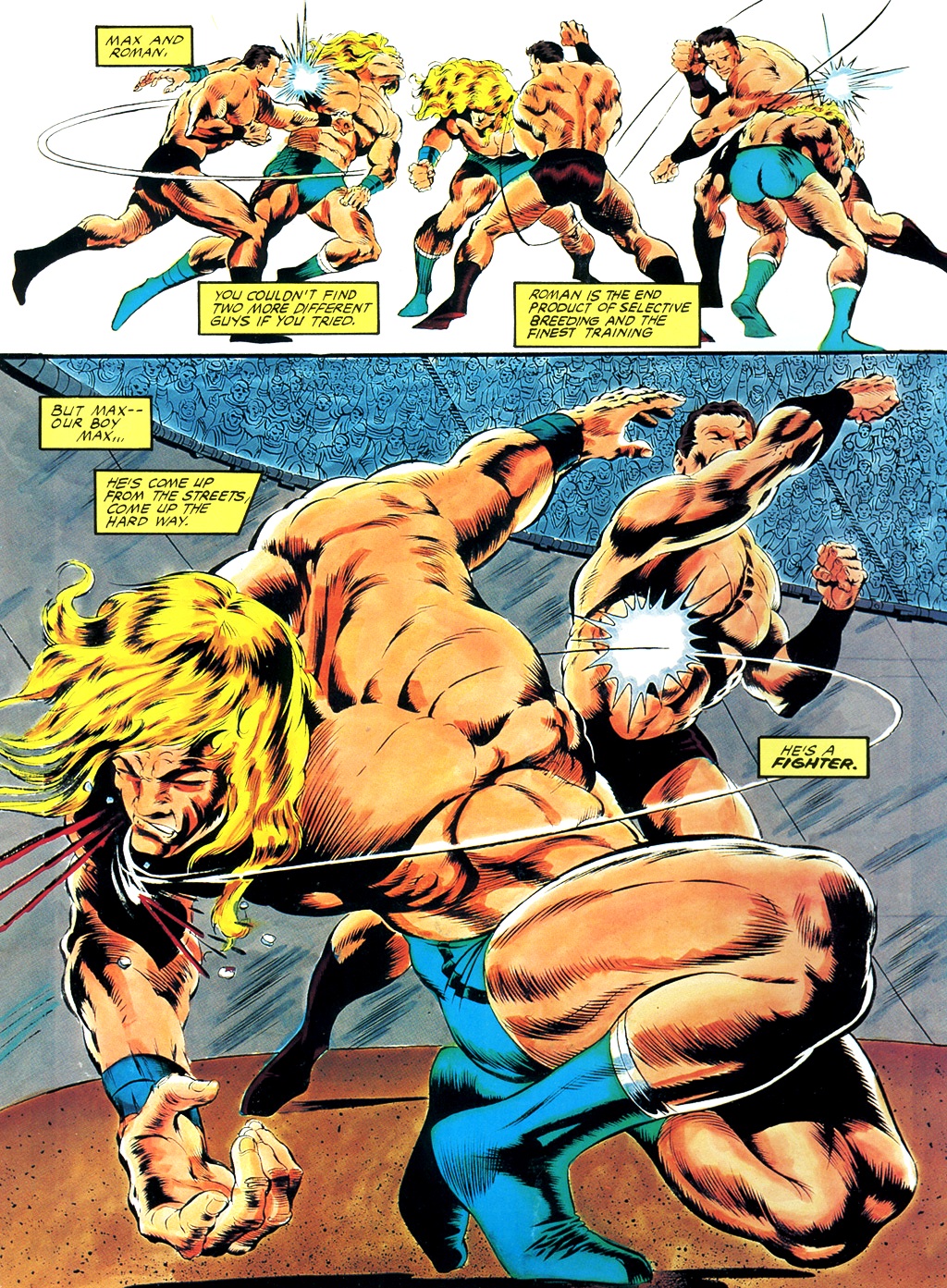 Read online Marvel Graphic Novel comic -  Issue #8 - Super Boxers - 63