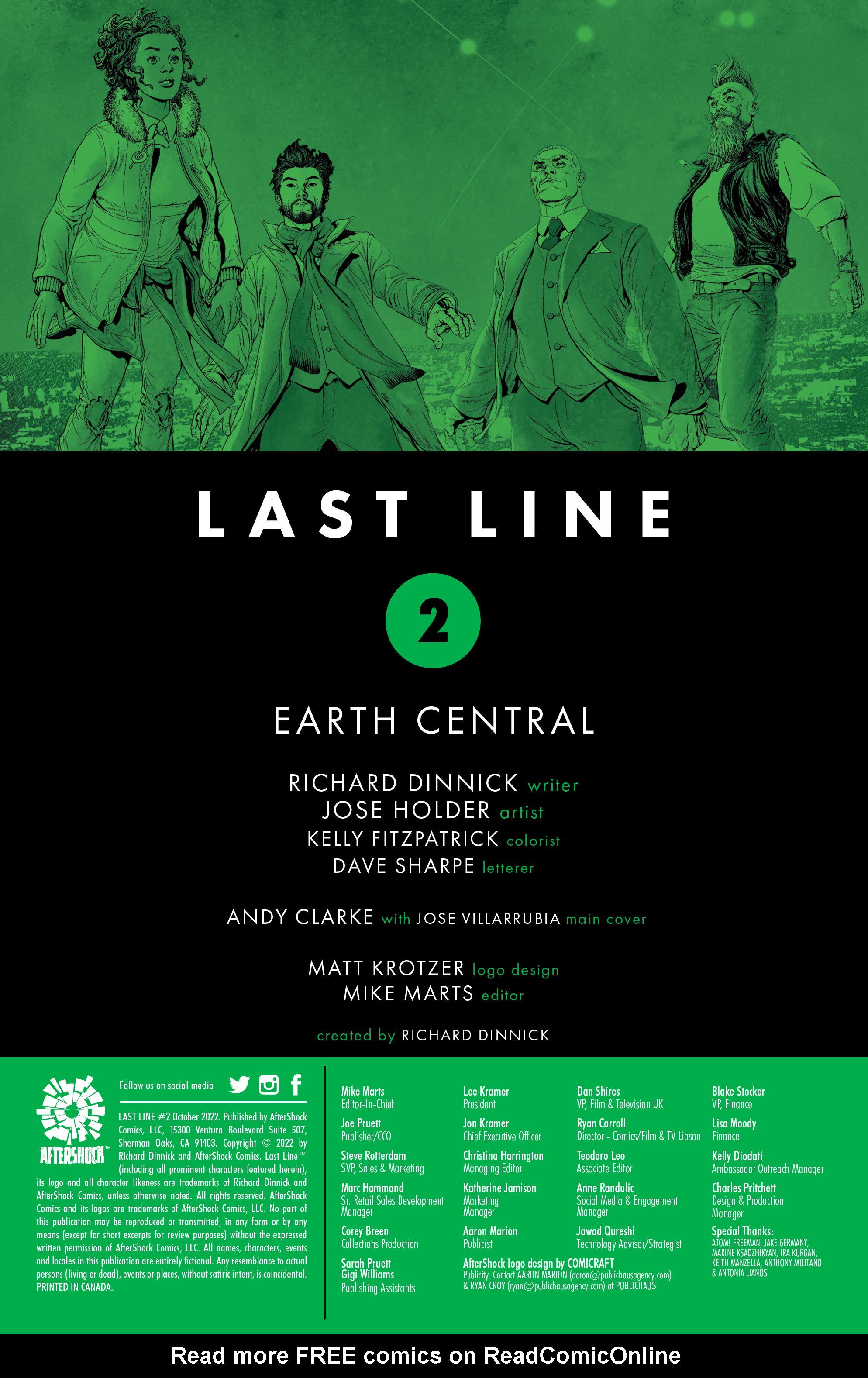 Read online Last Line comic -  Issue #2 - 32