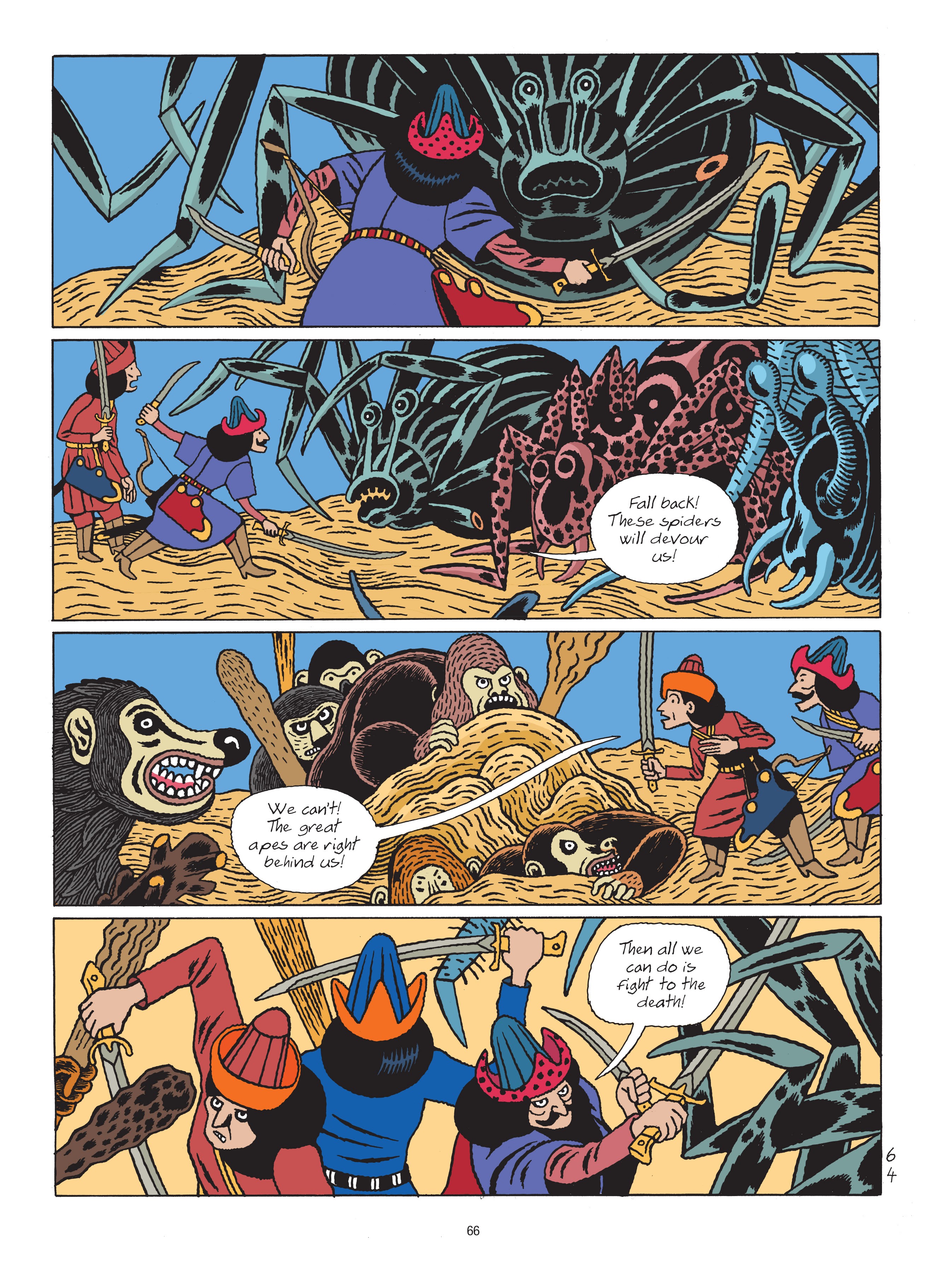 Read online A Tale of a Thousand and One Nights: HASIB & the Queen of Serpents comic -  Issue # TPB - 66