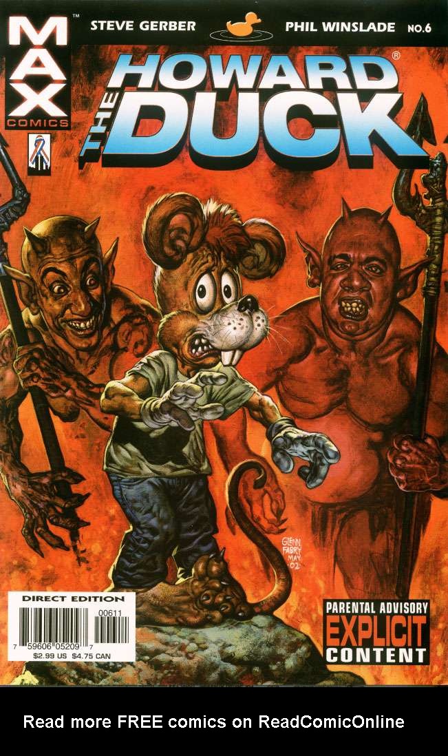 Read online Howard the Duck (2002) comic -  Issue #6 - 1