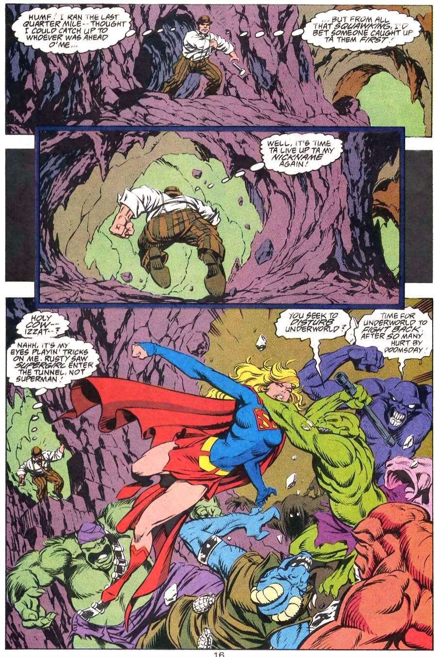 Read online Adventures of Superman (1987) comic -  Issue #499 - 17
