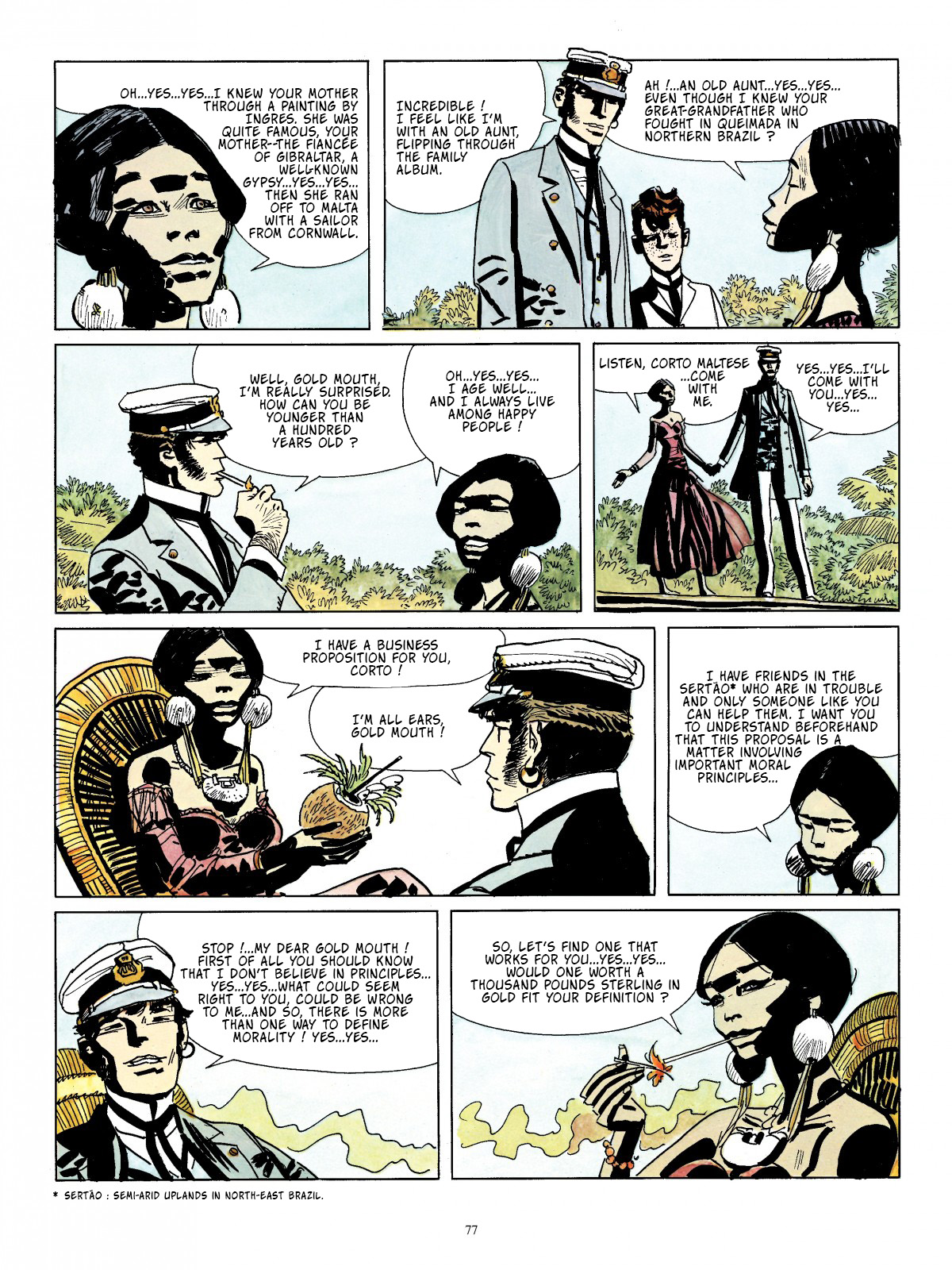 Read online Corto Maltese comic -  Issue # TPB 3 - 64
