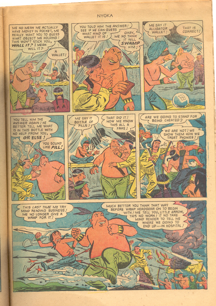 Read online Nyoka the Jungle Girl (1945) comic -  Issue #65 - 27