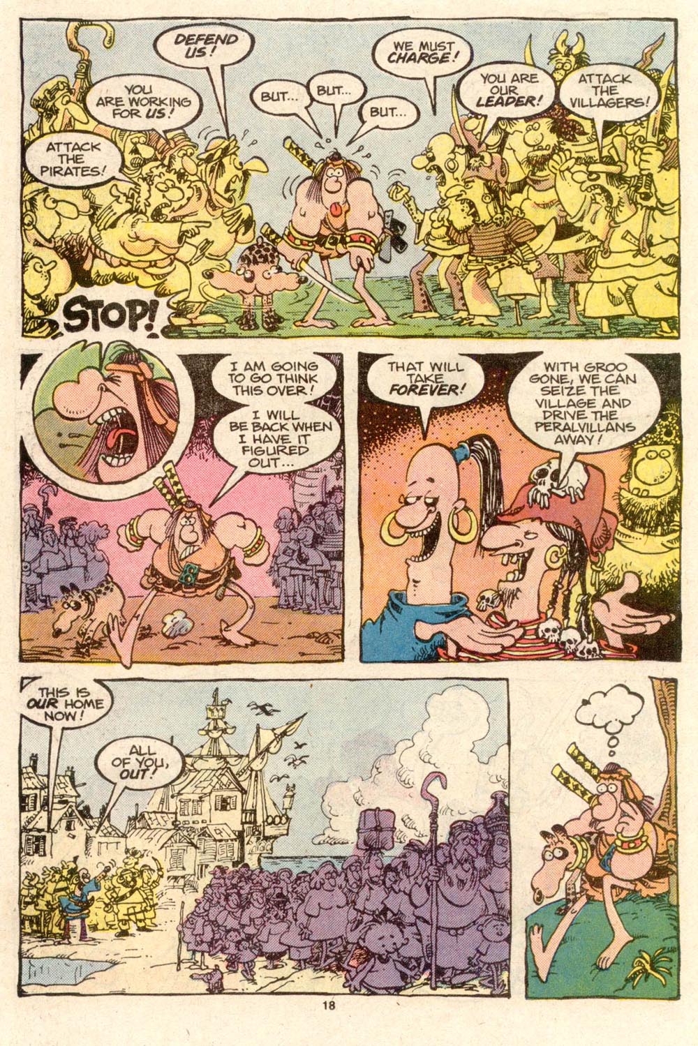 Read online Sergio Aragonés Groo the Wanderer comic -  Issue #33 - 19