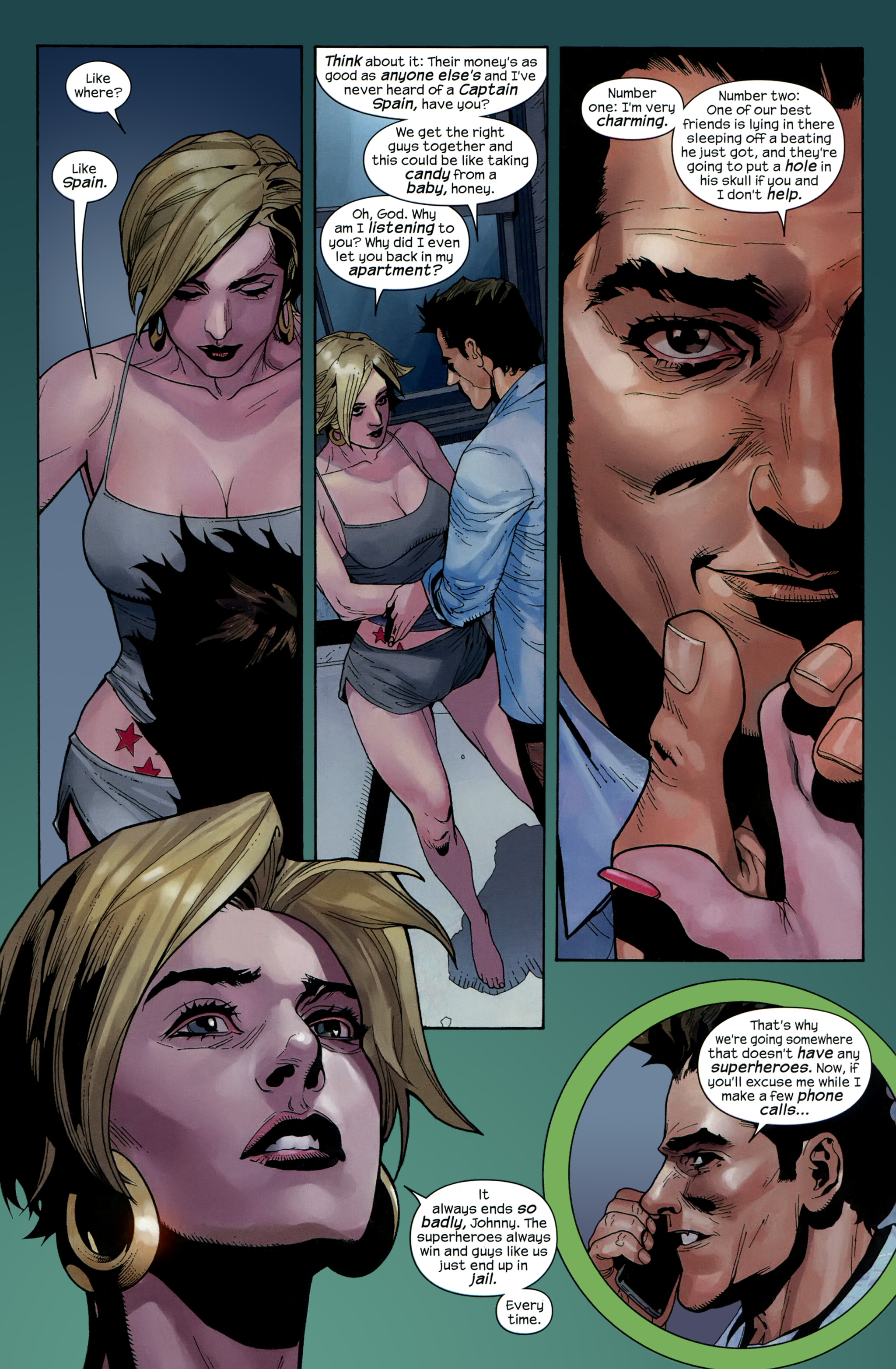 Read online Supercrooks comic -  Issue #1 - 25