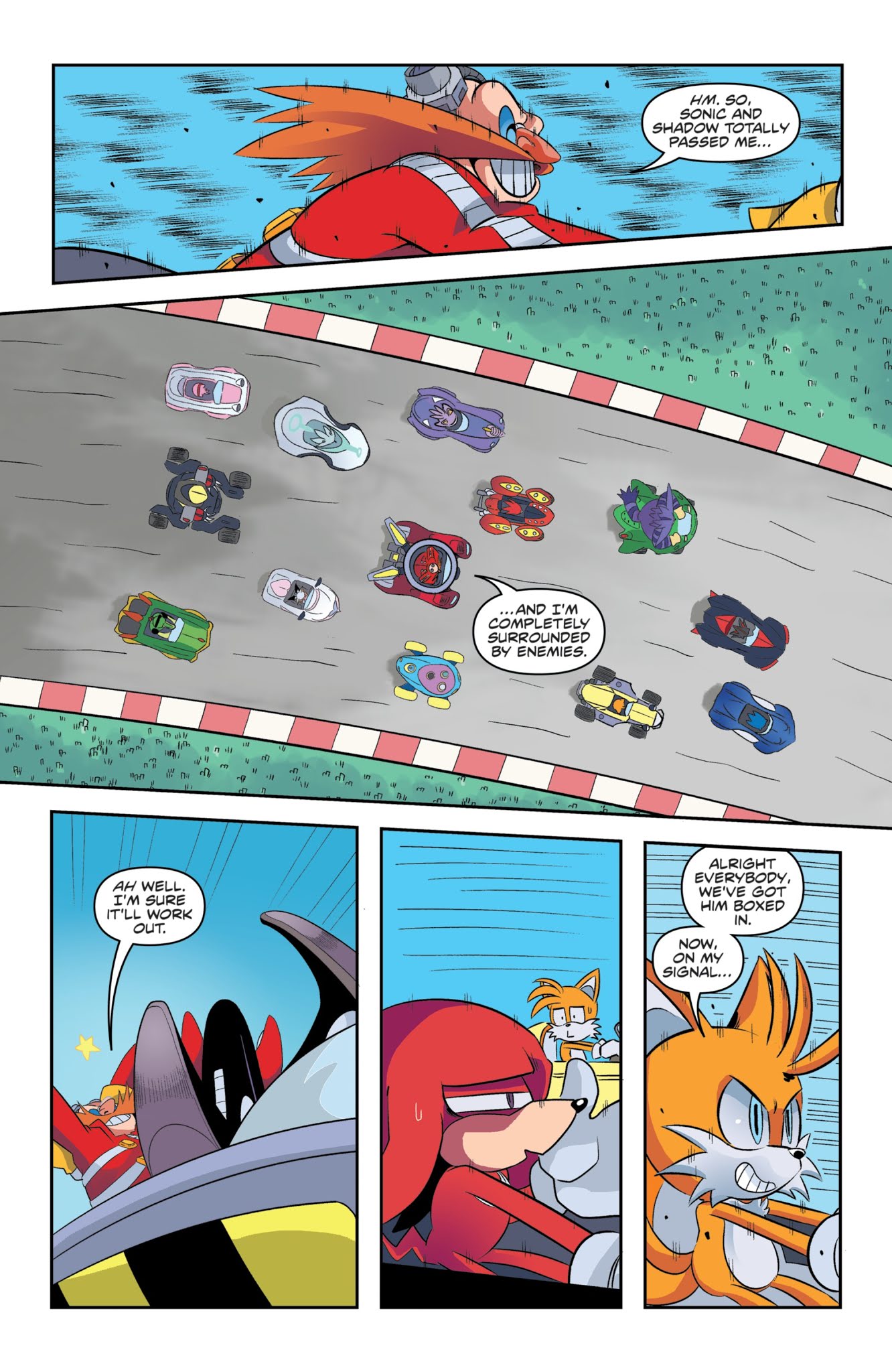 Read online Team Sonic Racing One-Shot comic -  Issue # Full - 17