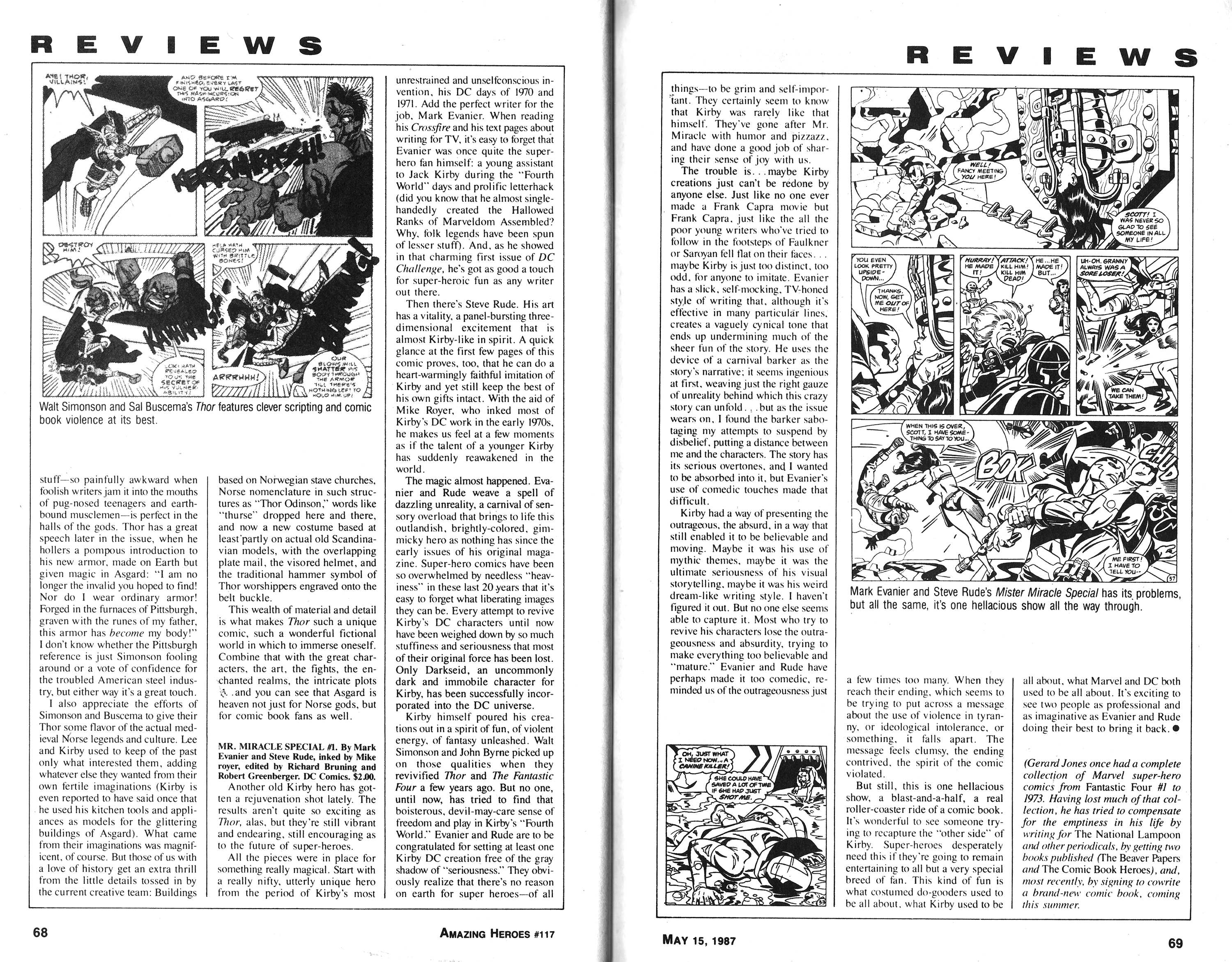 Read online Amazing Heroes comic -  Issue #117 - 35