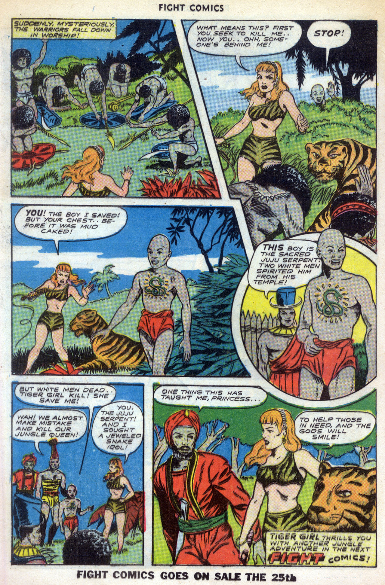 Read online Fight Comics comic -  Issue #34 - 18