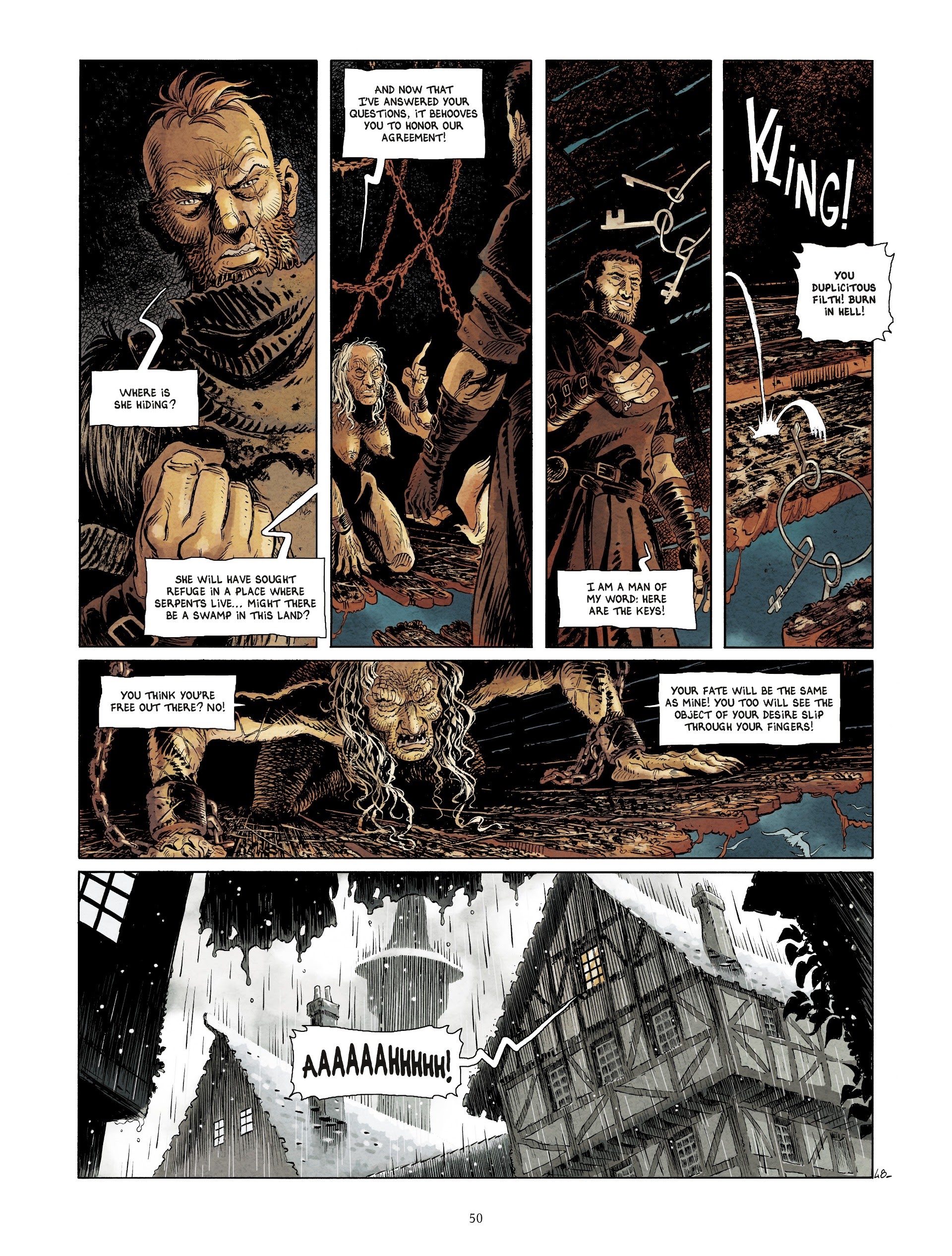 Read online Layla: A Tale of the Scarlet Swamp comic -  Issue # TPB - 52