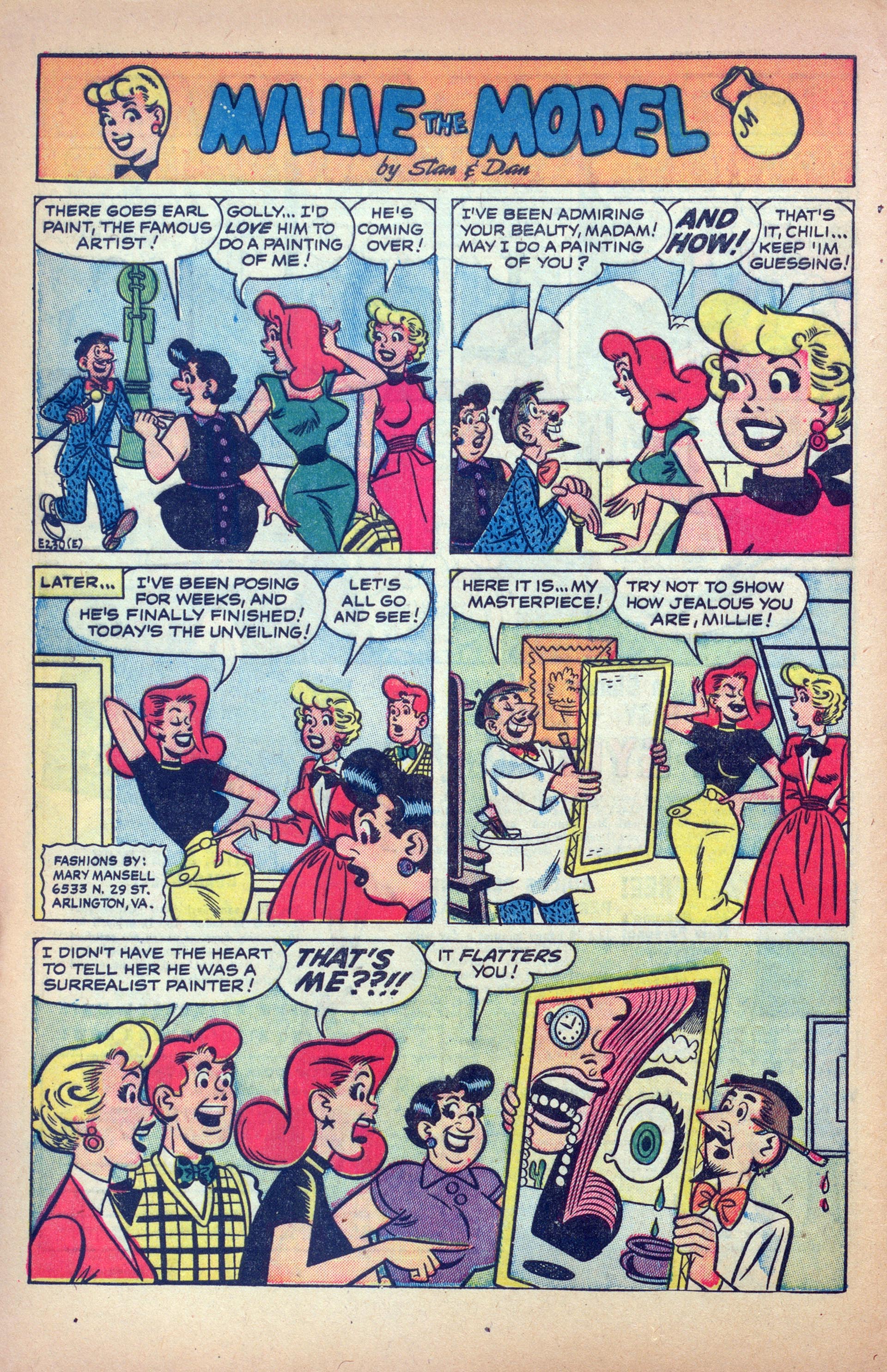 Read online Millie the Model comic -  Issue #55 - 28