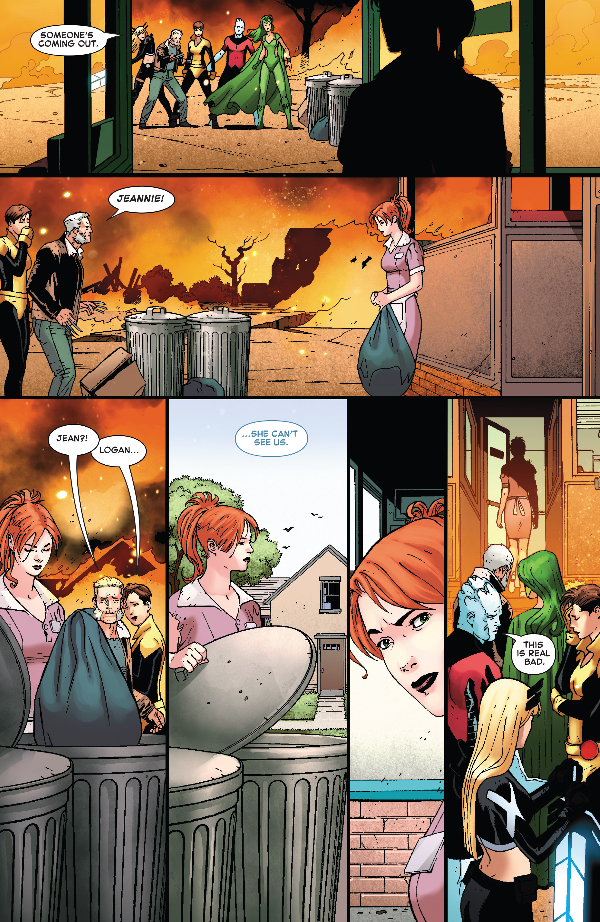 Read online Phoenix Resurrection: The Return of Jean Grey comic -  Issue #4 - 13